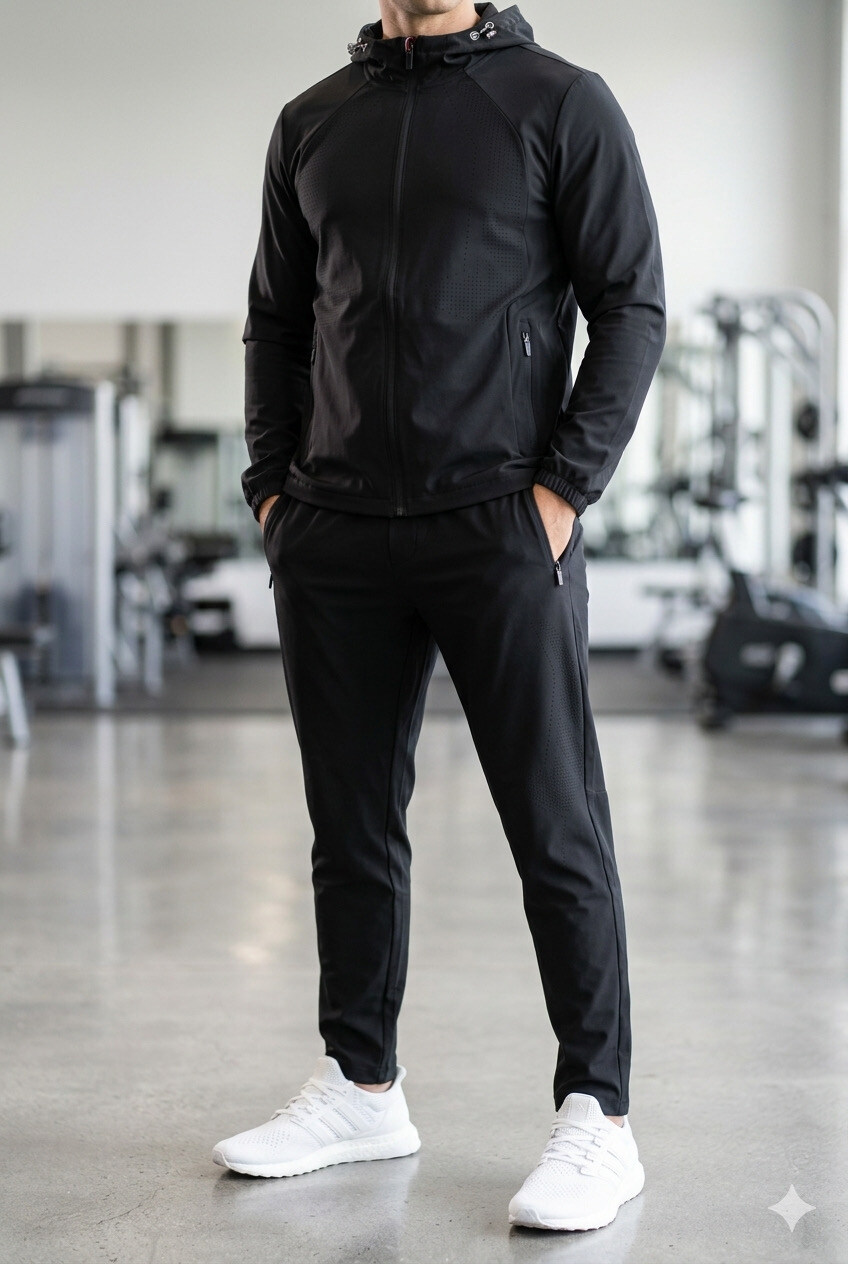 Grossista Mentex Homme - Completo uomo tinta unita, performance sportiva, unione di comfort termico e design