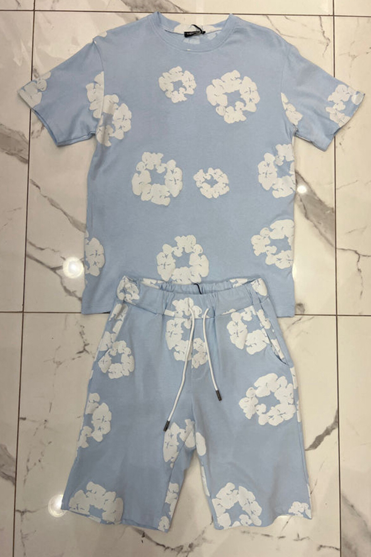 Mayorista Mentex Homme - Camisetas y hombre de la costa con patrón de flores y pantalones cortos