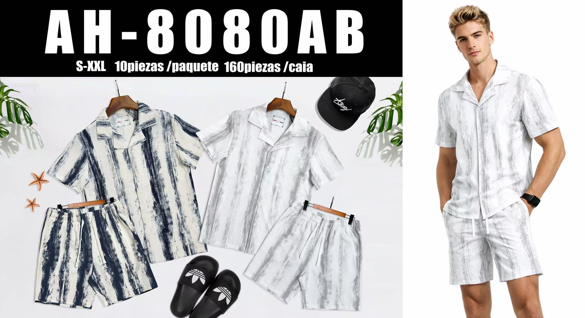 Grossiste Mentex Homme - Ensemble uni homme chemisettes et short texturé et léger