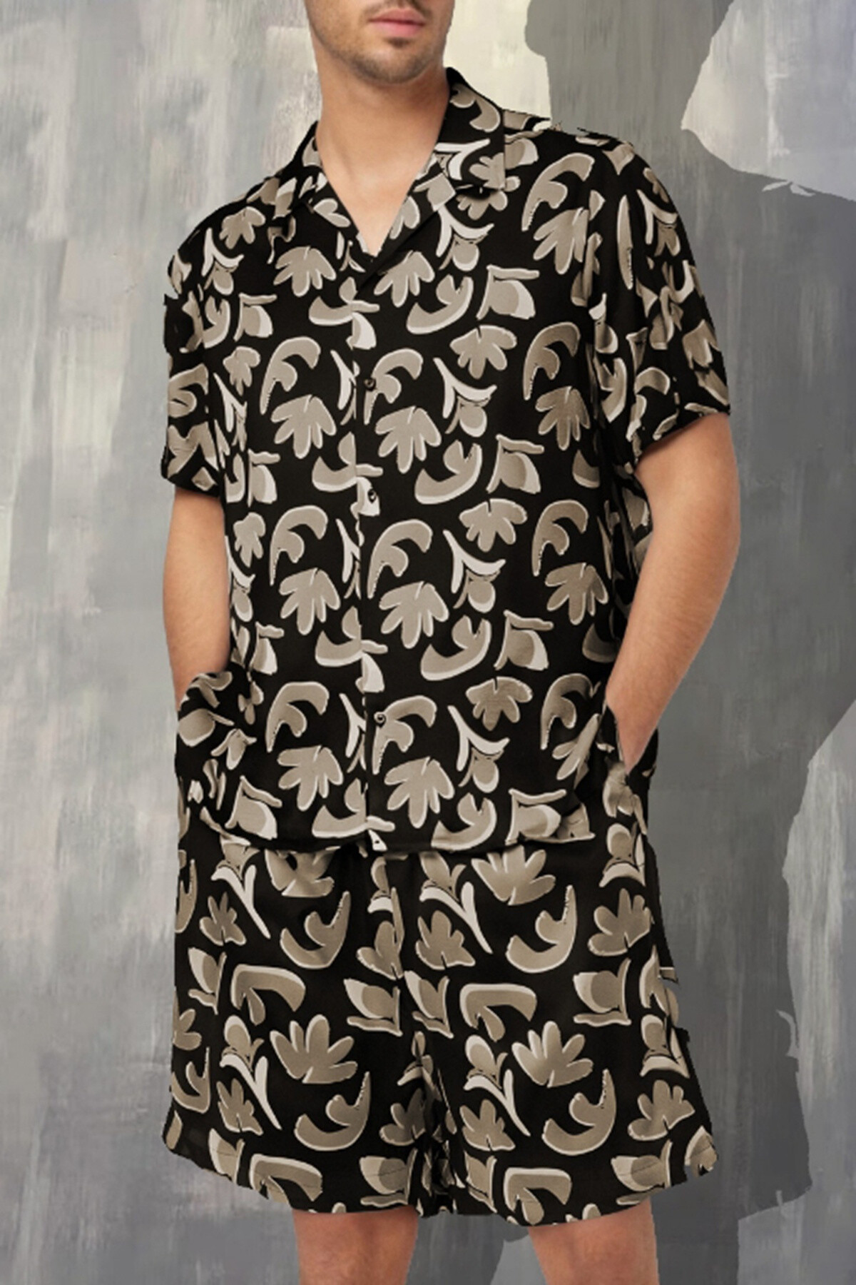 Wholesaler Mentex Homme - Sets one man shirt and shorts
