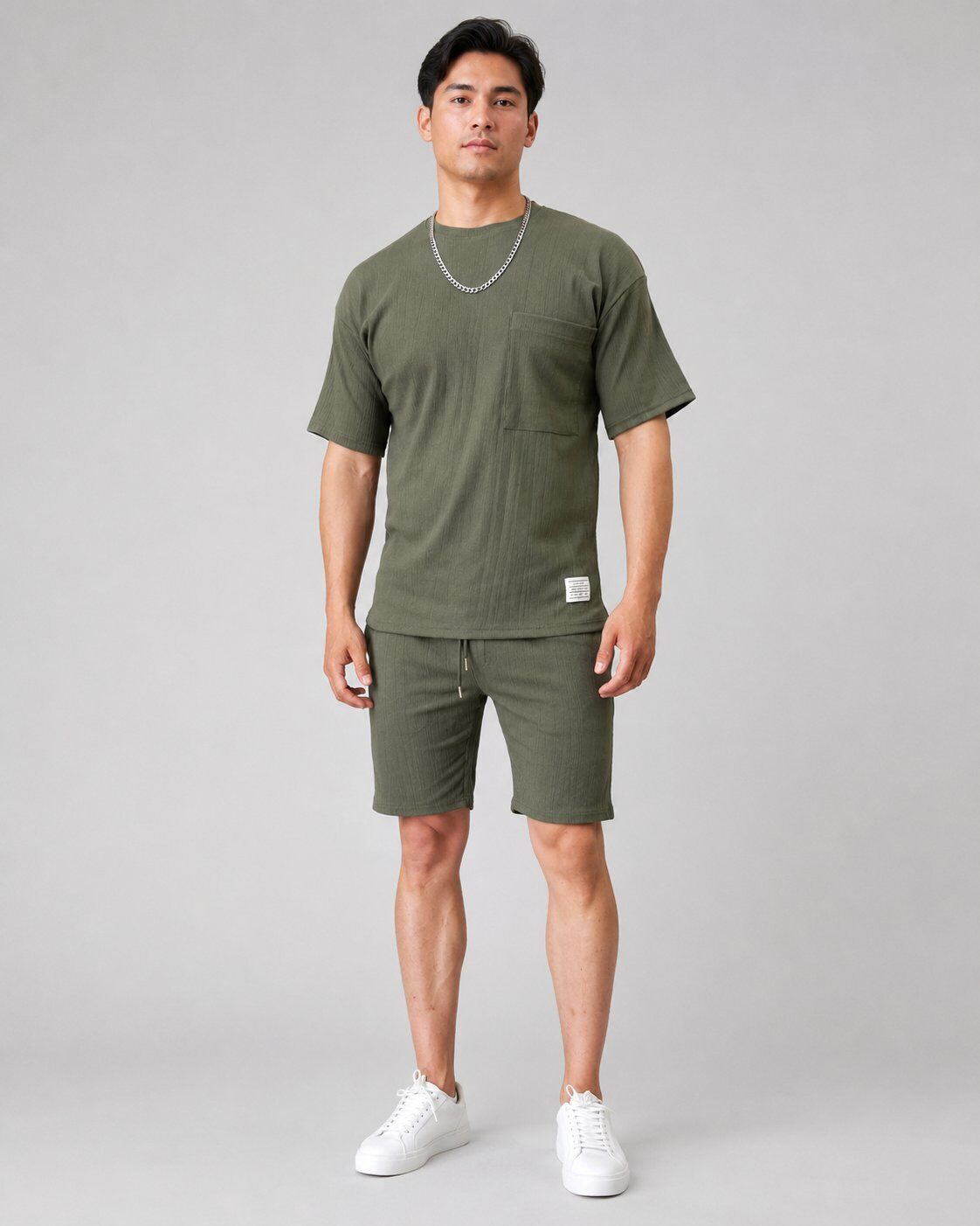 Wholesaler Mentex Homme - Textured Khaki Set