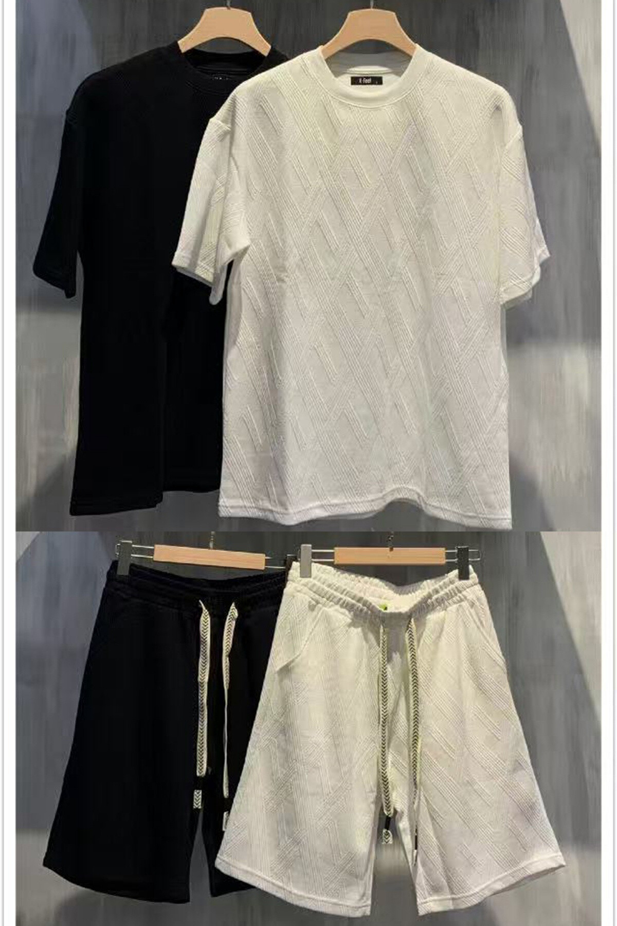 Wholesaler Mentex Homme - Set t-shirt and uni shorts man