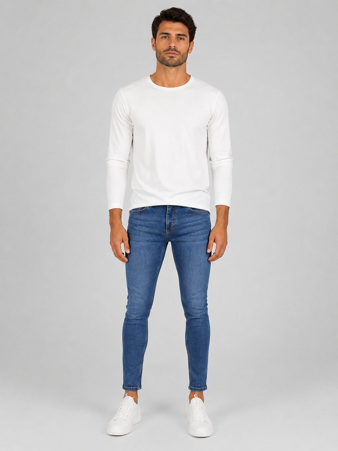 Grossista Mentex Homme - Jeans Slim Blu