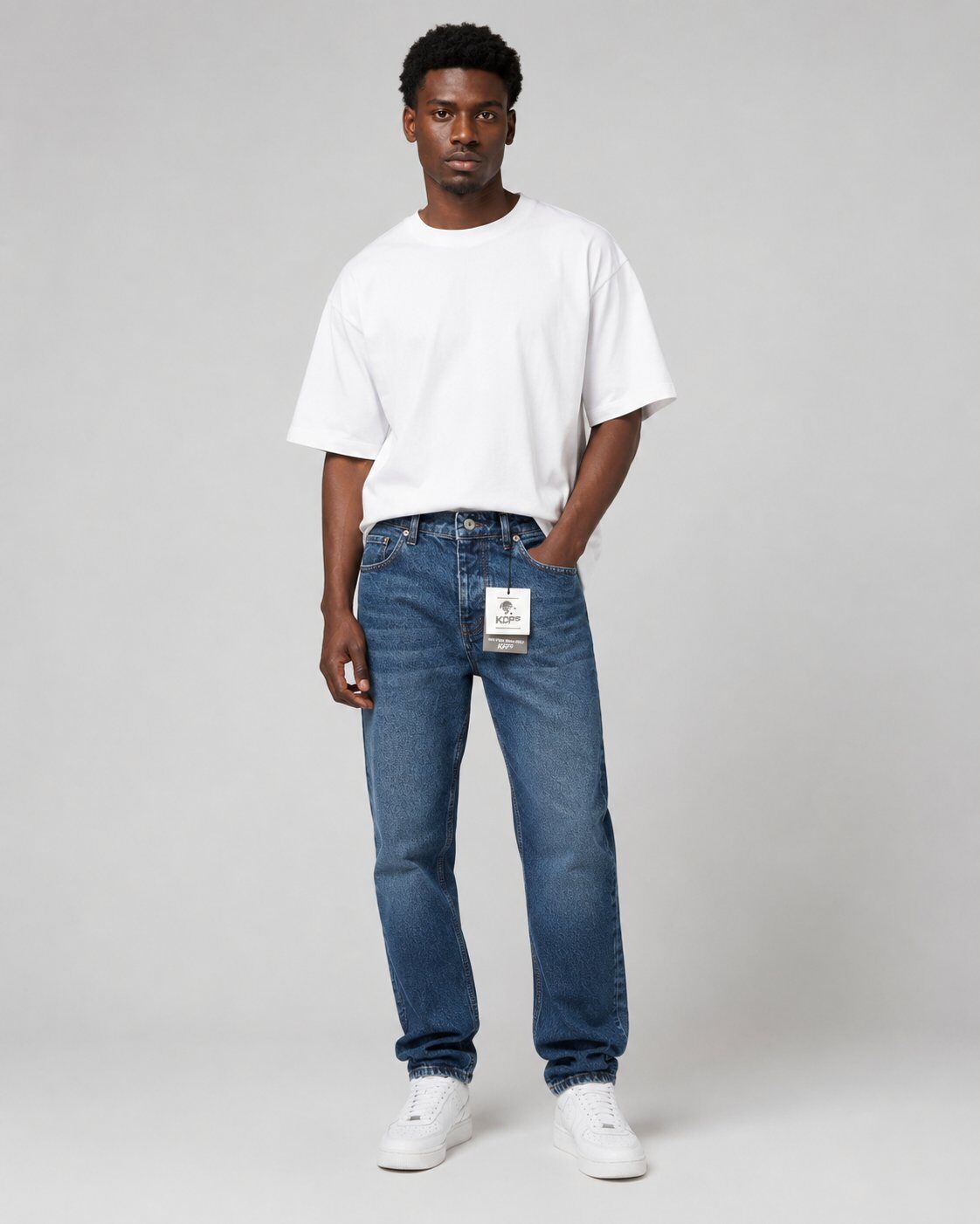 Grossista Mentex Homme - Jeans Dritti Blu