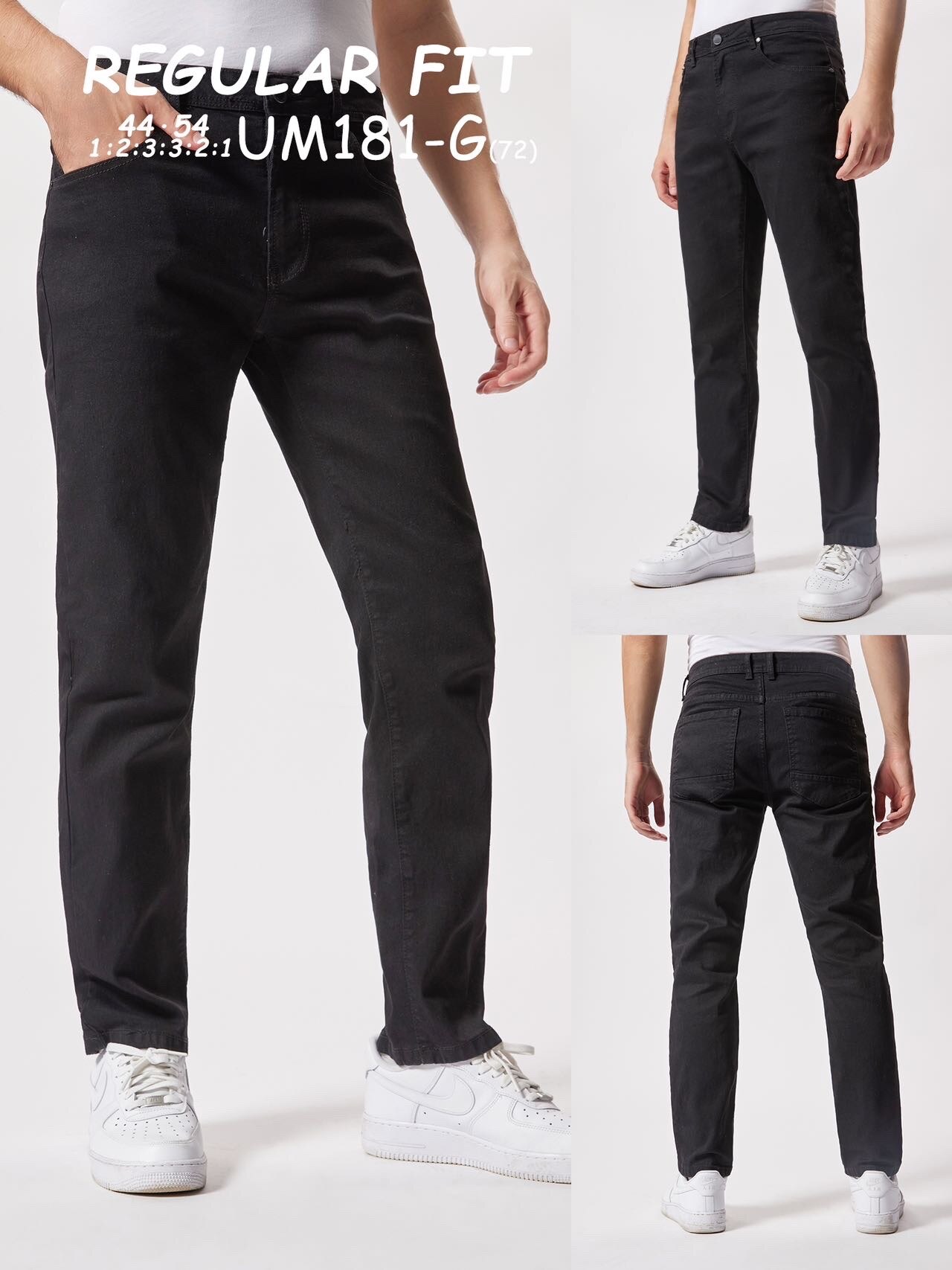 Grossiste Mentex Homme - Jean homme simple REGULAR FIT