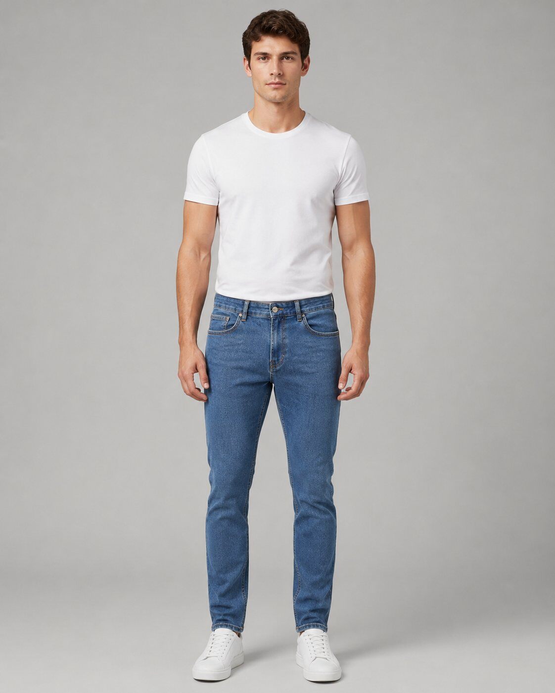 Grossista Mentex Homme - Jeans Blu Slim Moderni