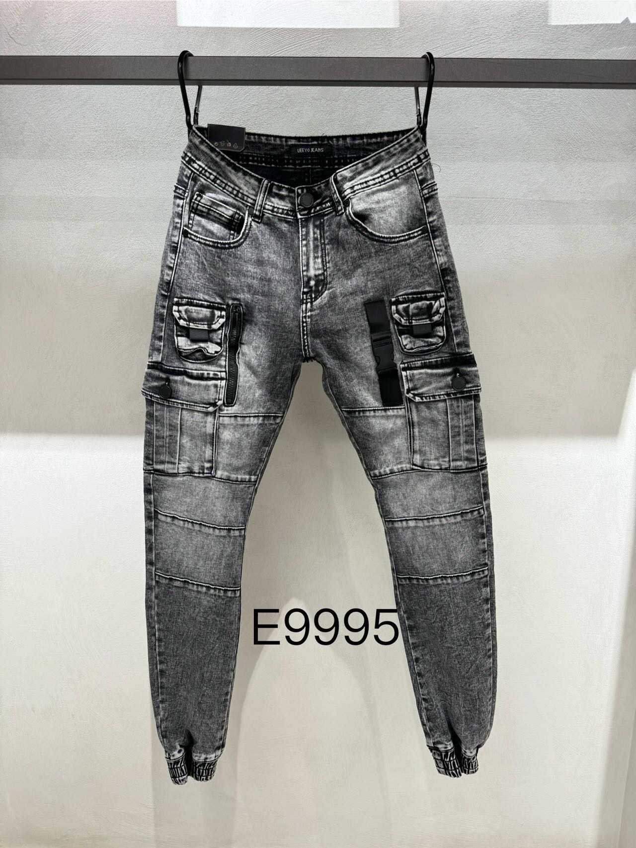 Grossiste Mentex Homme - Jean homme foncé avec poches SKINNY FIT
