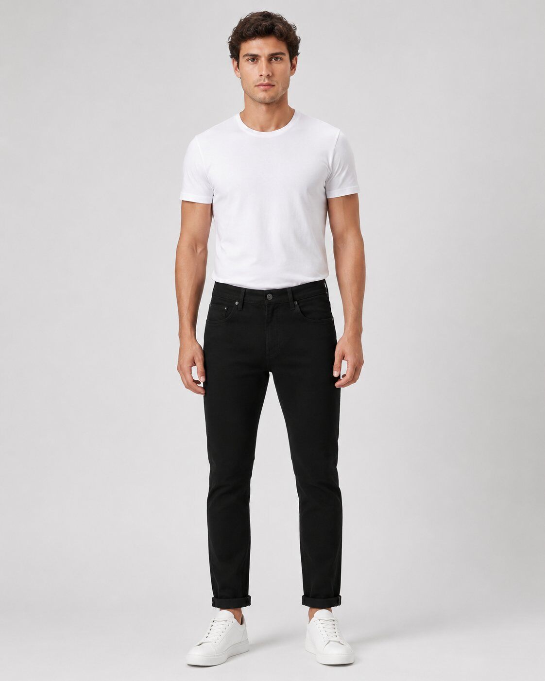 Grossiste Mentex Homme - Jean Noir Napoli Slim