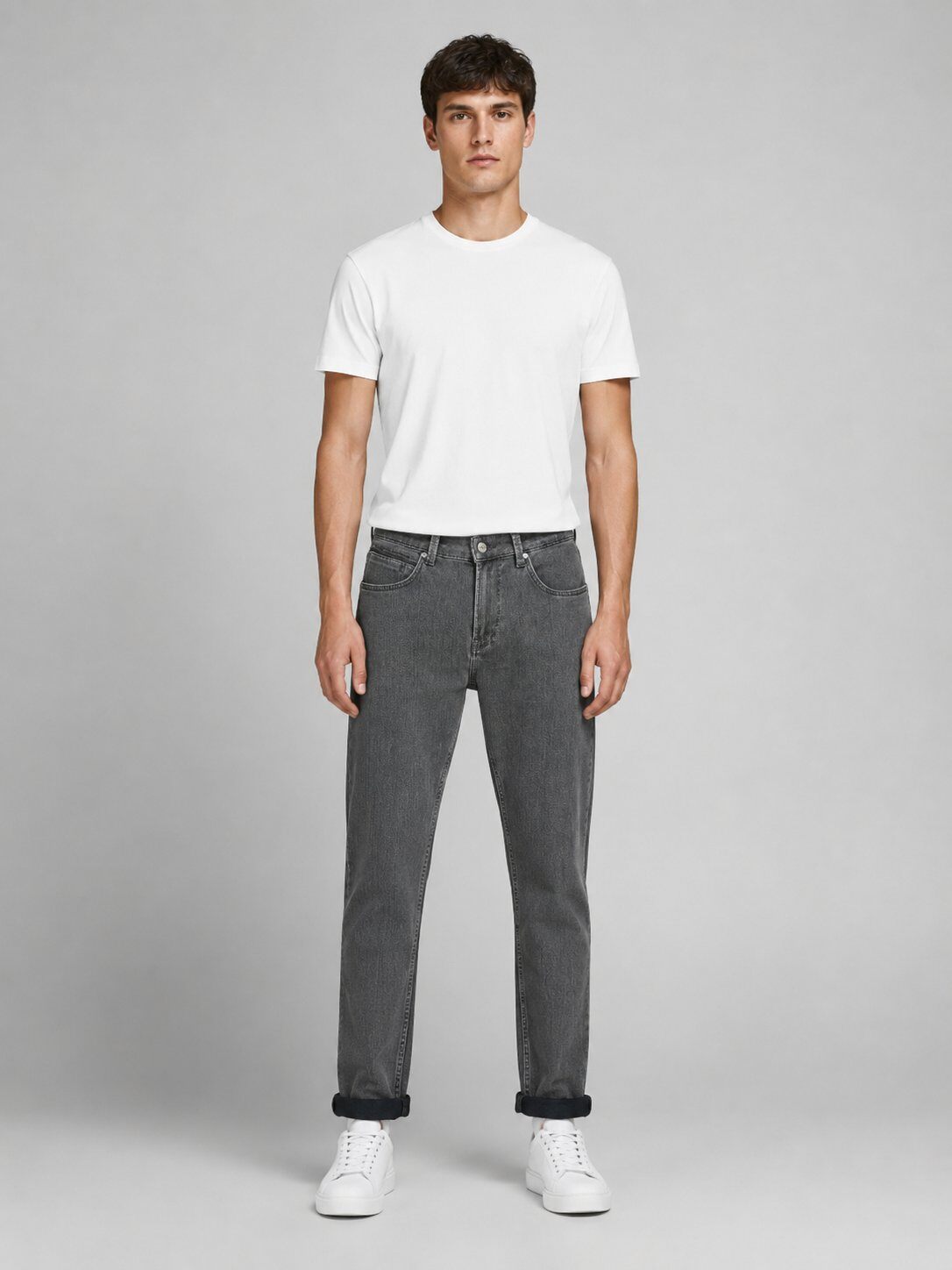 Grossista Mentex Homme - Jeans Grigio Lavato Smoke