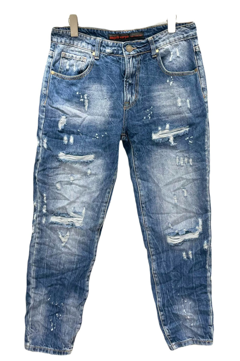 Grossista Mentex Homme - Jeans consumati e logori da uomo.