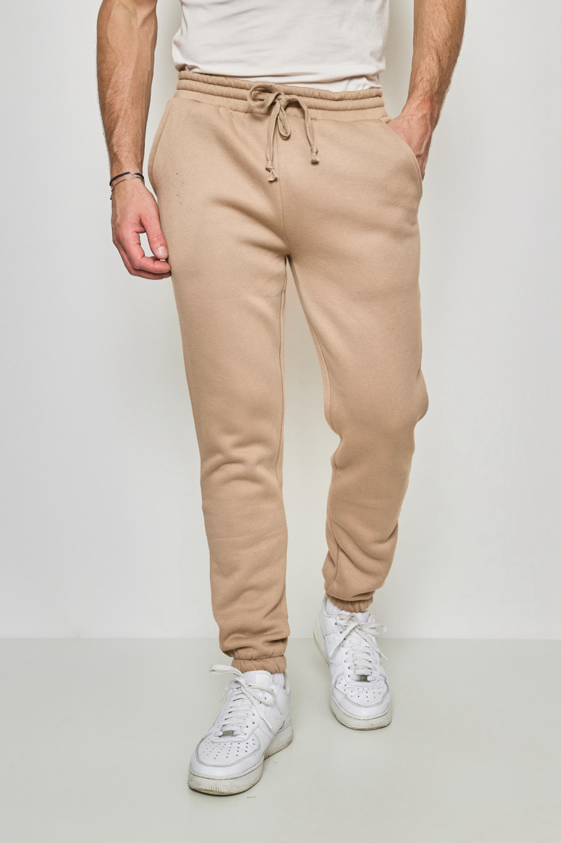 Wholesaler Mentex Homme - MEN'S PLAIN JOGGING JOGGERS WITH DRAWSTRING AND ANKLE TIGHTENING