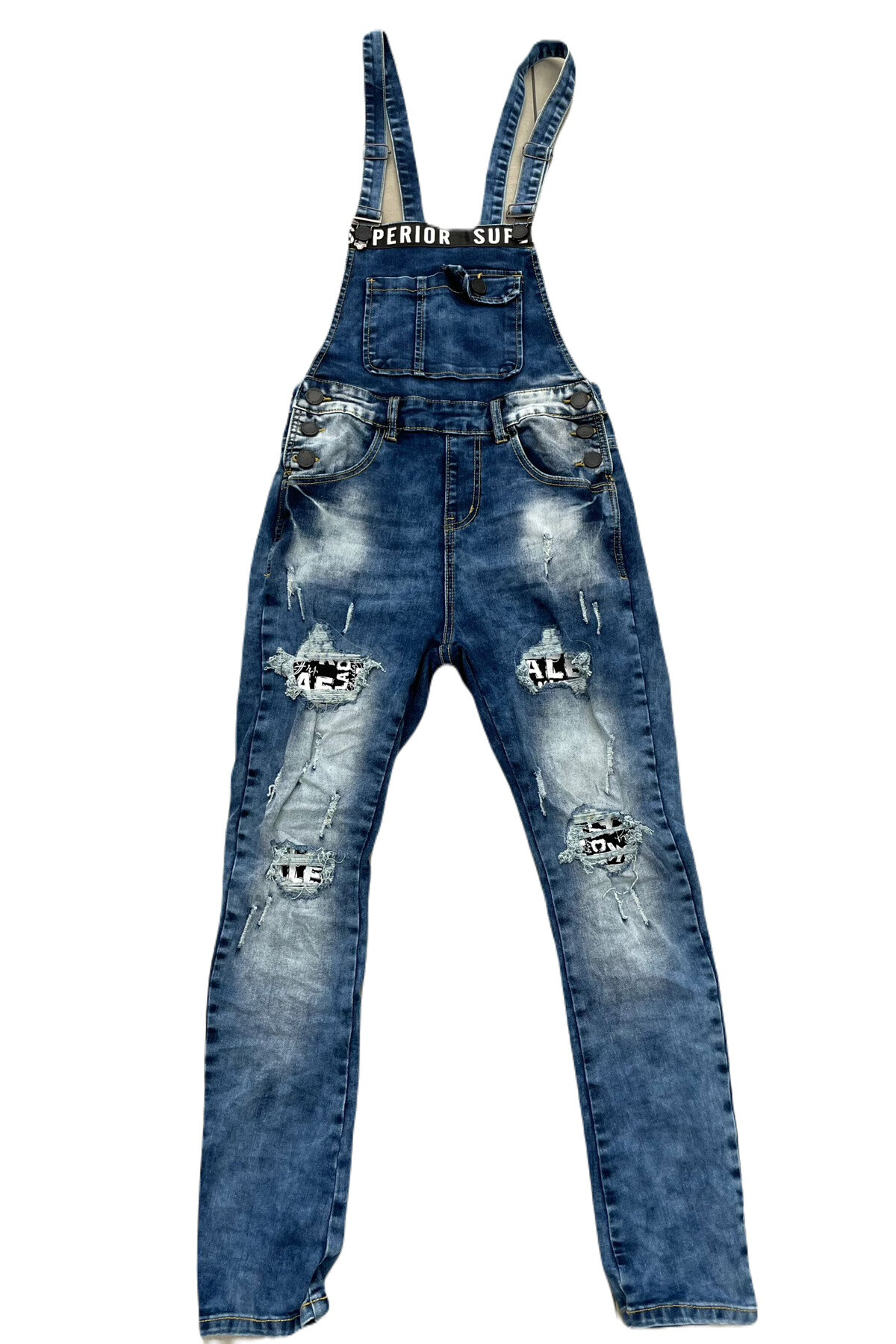 Wholesaler Mentex Homme - Danned man's overalls with wasted worn down effective