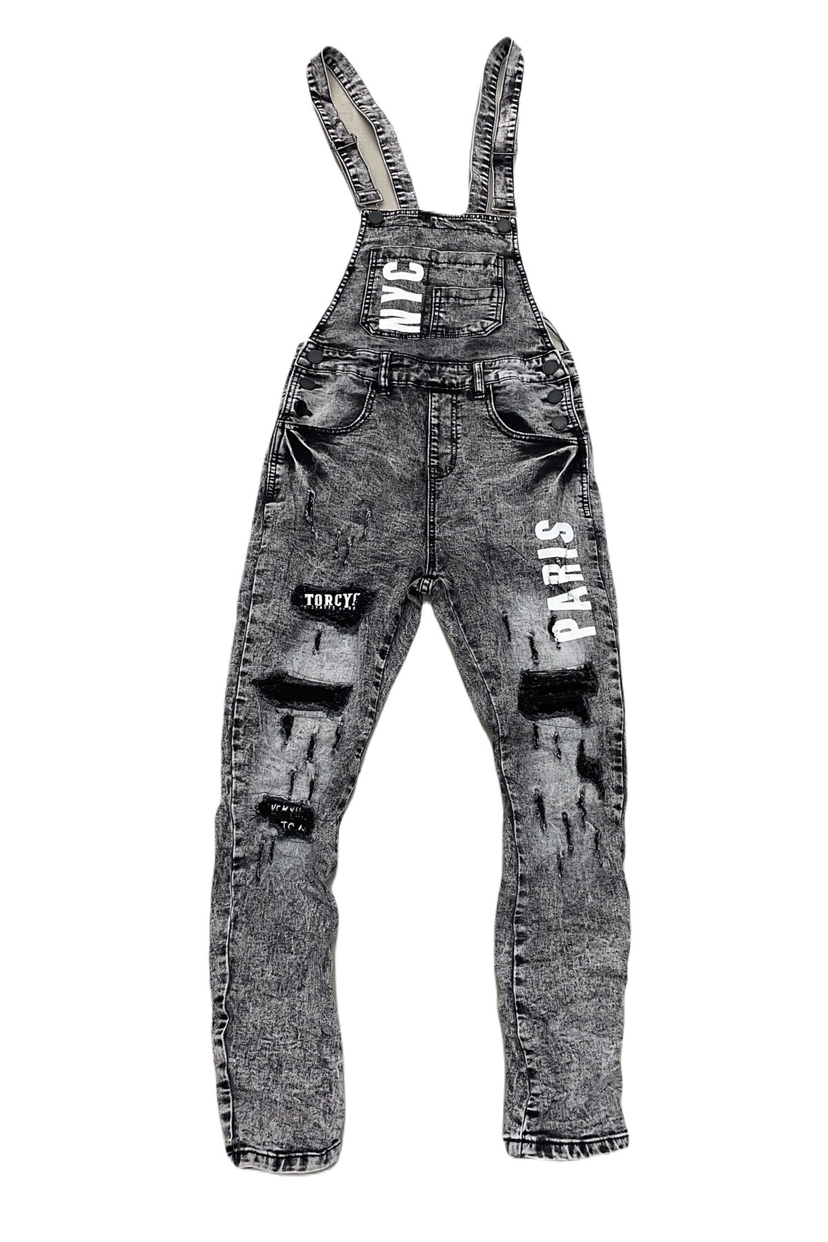 Wholesaler Mentex Homme - Danned man's overalls with wasted worn down effective