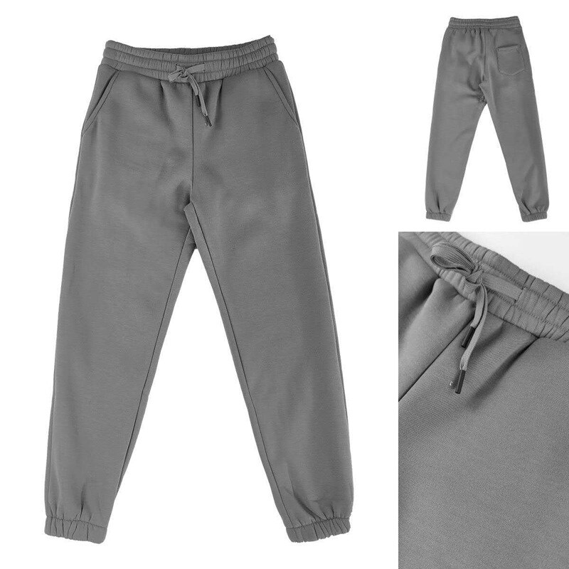 Wholesaler Mentex Homme - Men's solid jogger pants with drawstring waist and cuffs