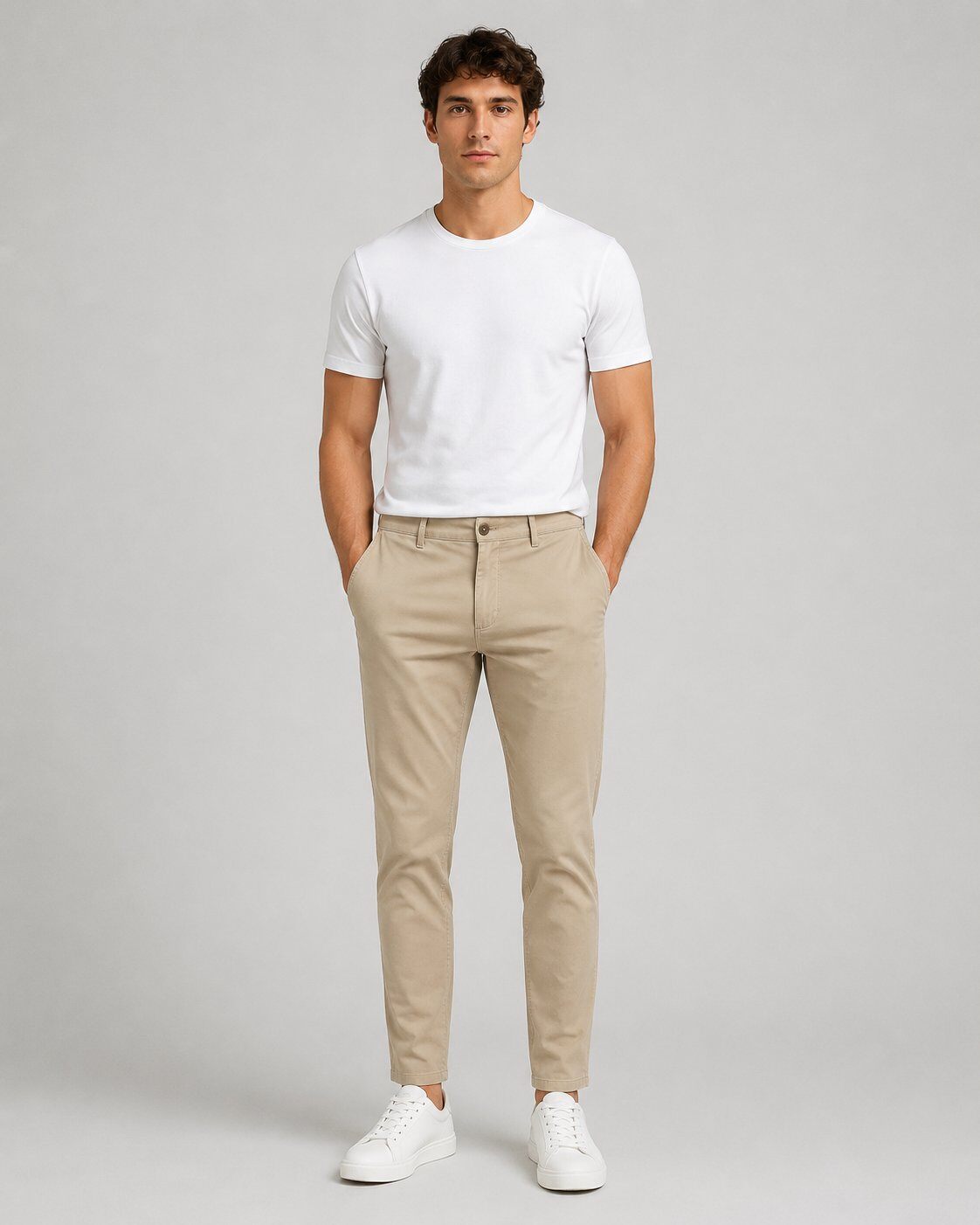 Grossiste Mentex Homme - Chino Camel Slim Fit