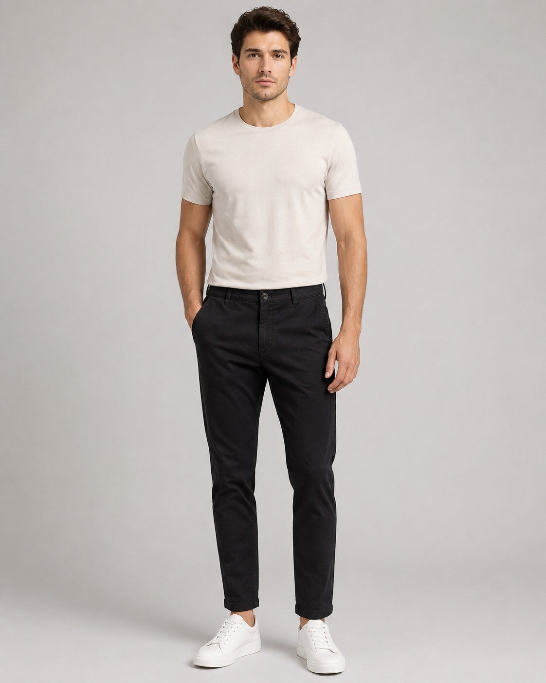 Grossista Mentex Homme - Eleganza Classica Chino Nero