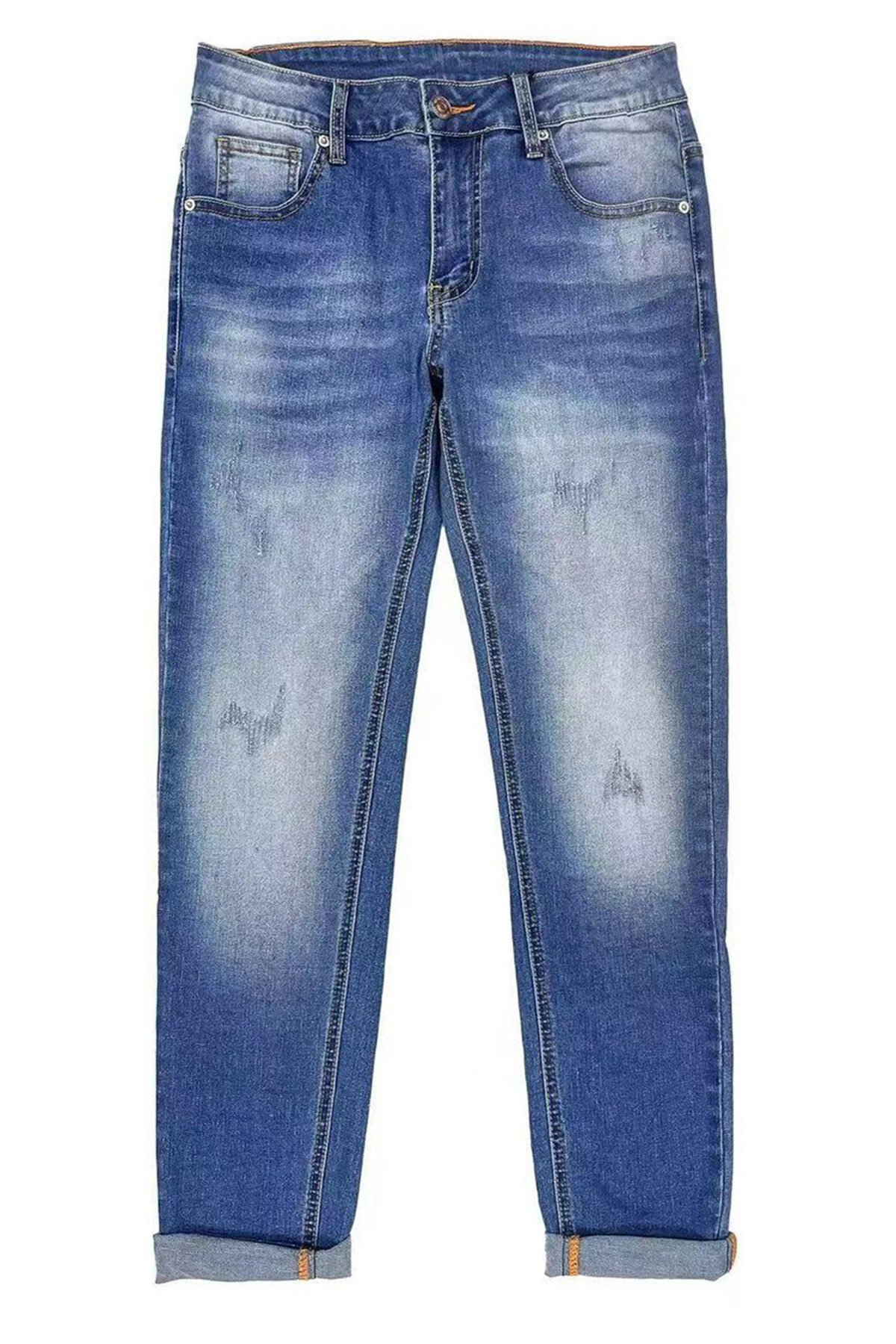 Wholesaler Mentex Homme - Wasted dilled man's jeans pants