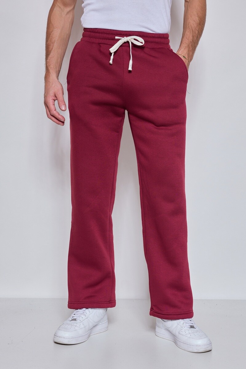 Wholesaler Mentex Homme - Men's plain jogger pants with drawstring waist