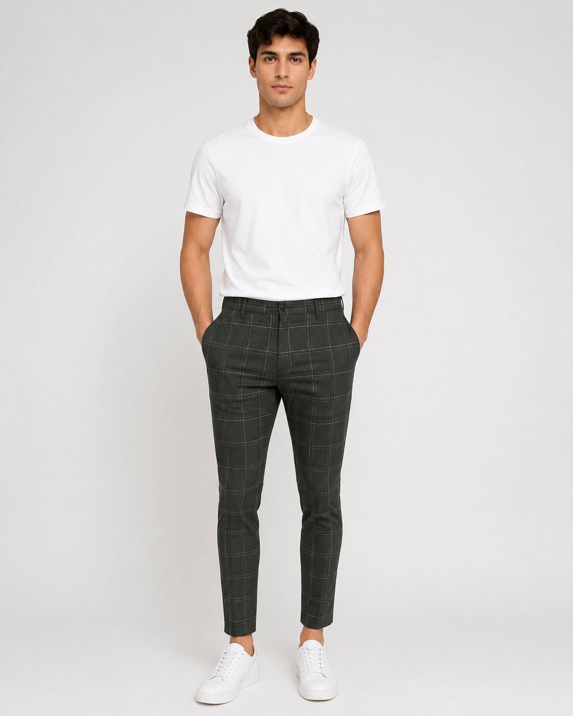 Grossista Mentex Homme - Pantaloni a Quadri Chic Fit