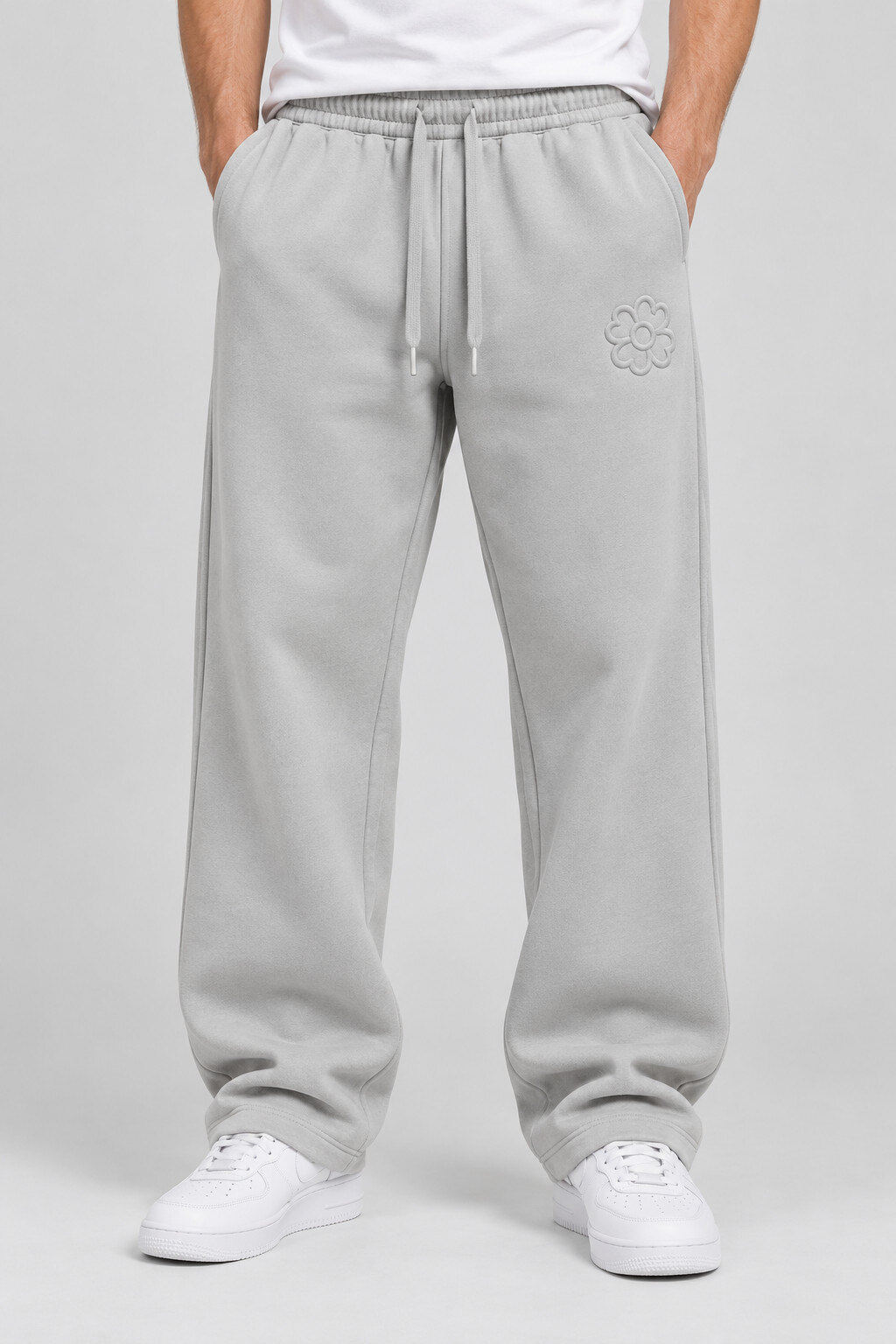 Großhändler Mentex Homme - Herren Jogginghose im Baggy-Fit mit Kordelzug, einfarbig