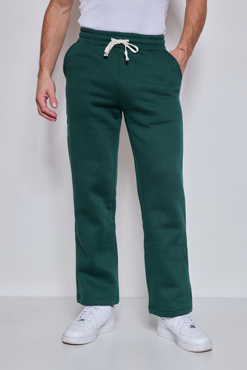 Wholesaler Mentex Homme - Men's solid jogger pants with drawstring waist
