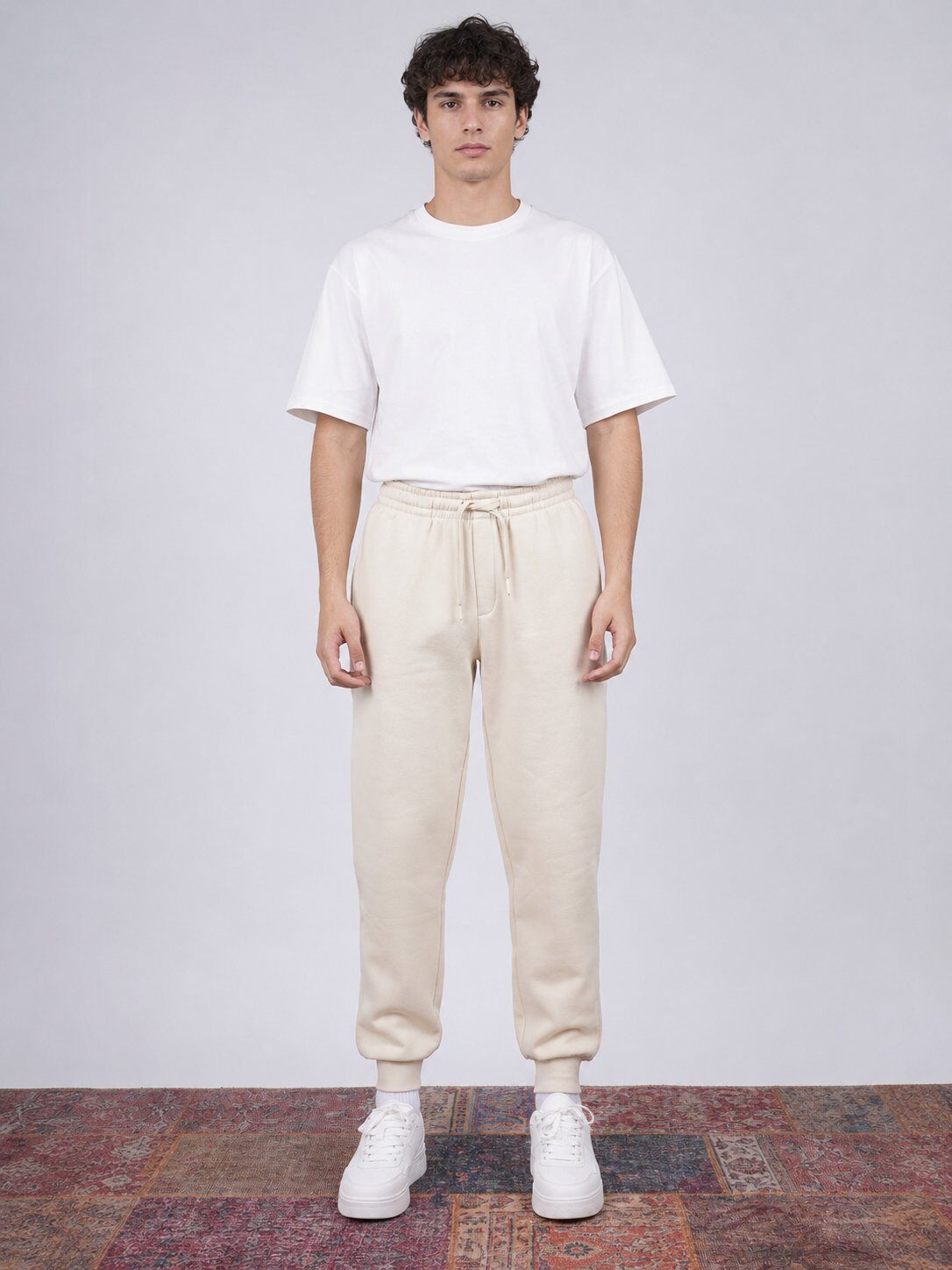 Grossista Mentex Homme - Joggers Beige Basic
