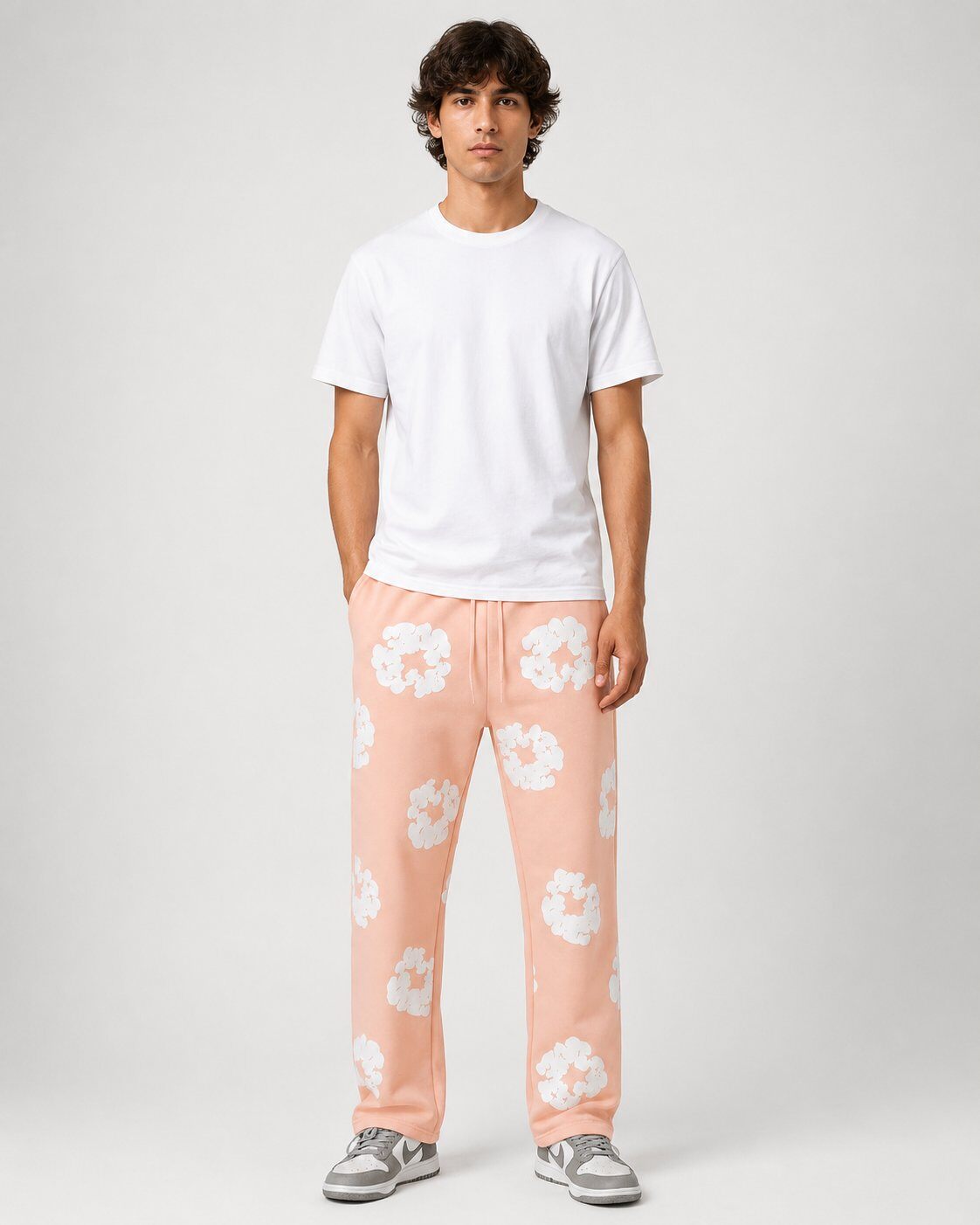 Grossista Mentex Homme - Joggers Salmone All-Over