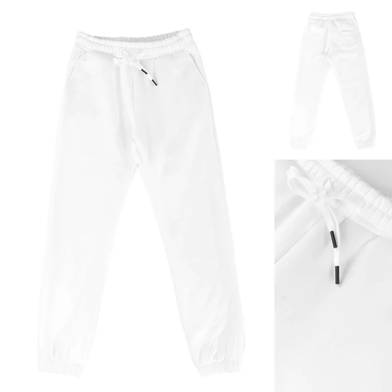 Wholesaler Mentex Homme - Men's solid jogger pants with drawstring waist and cuffs