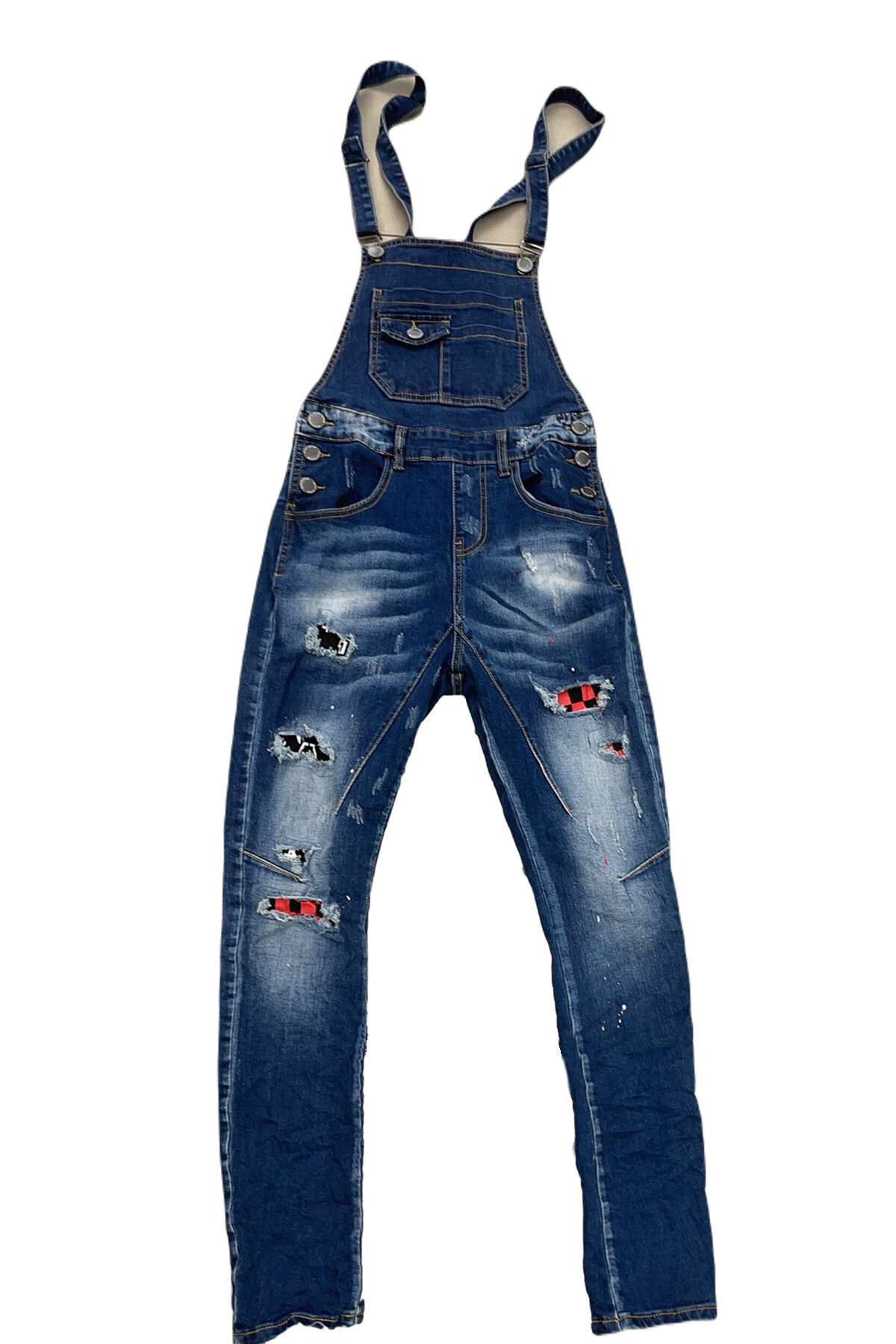 Wholesaler Mentex Homme - Danned man's overalls with wasted worn down effective