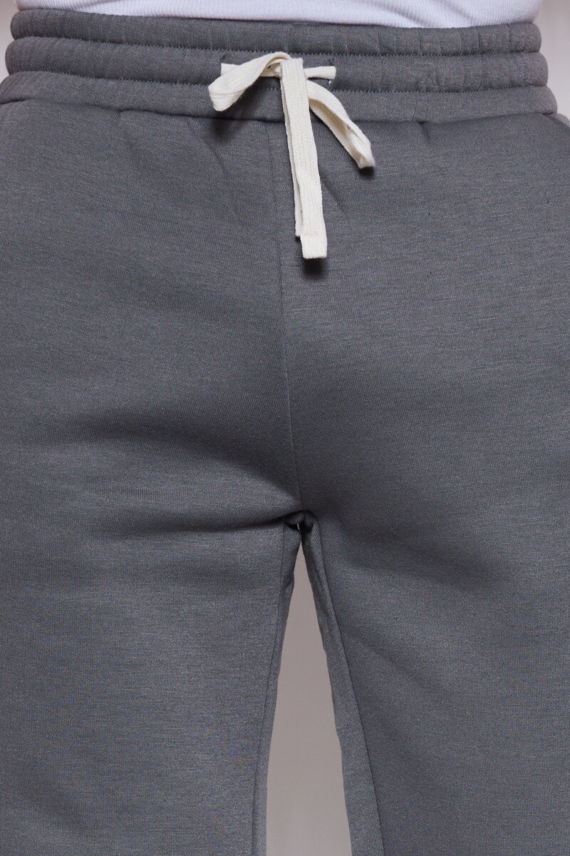 Wholesaler Mentex Homme - Men's plain jogger pants with drawstring waist