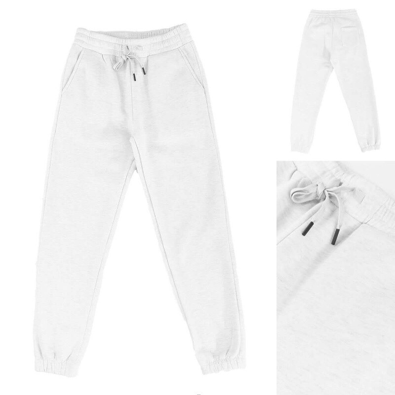Wholesaler Mentex Homme - Men's solid jogger pants with drawstring waist and cuffs