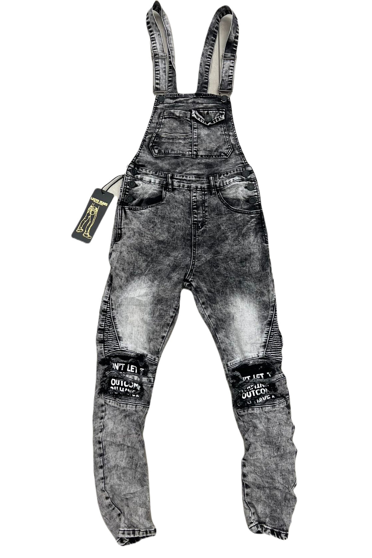 Wholesaler Mentex Homme - Danned man's overalls with wasted worn down effective
