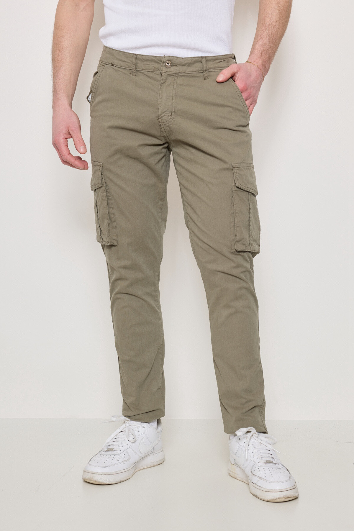 Grossiste Mentex Homme - PANTALON CARGO HOMME UNI