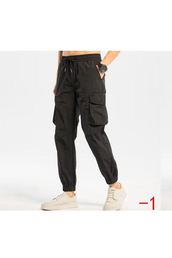Grossiste Mentex Homme - PANTALON CARGO HOMME JOGGING UNI SIMPLE