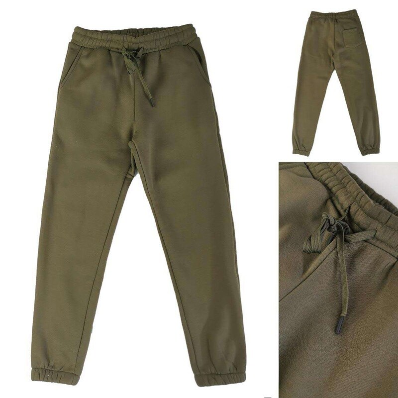 Wholesaler Mentex Homme - Men's solid jogger pants with drawstring waist and cuffs