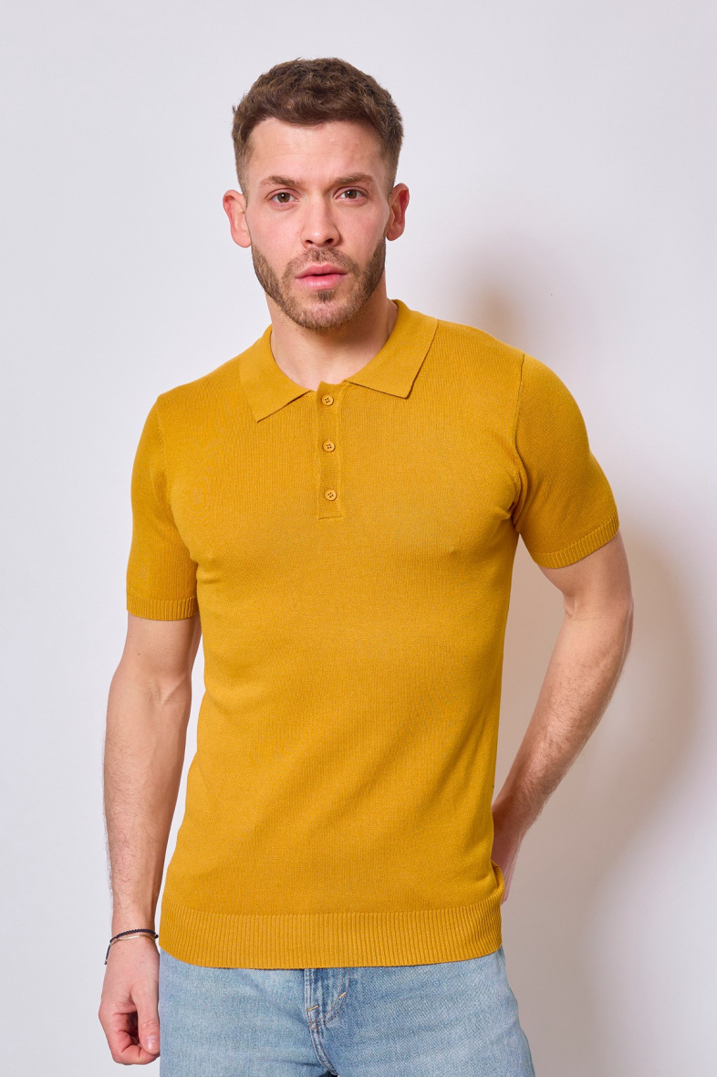 Wholesaler Mentex Homme - MEN’S PLAIN SHORT-SLEEVED POLO SHIRT
