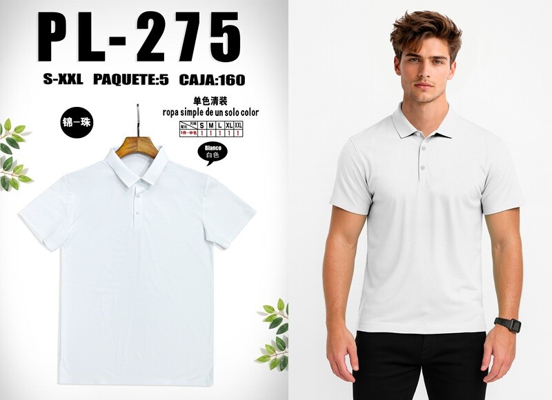 Grossiste Mentex Homme - Polo uni homme à matière respirante très confortable pour l'été