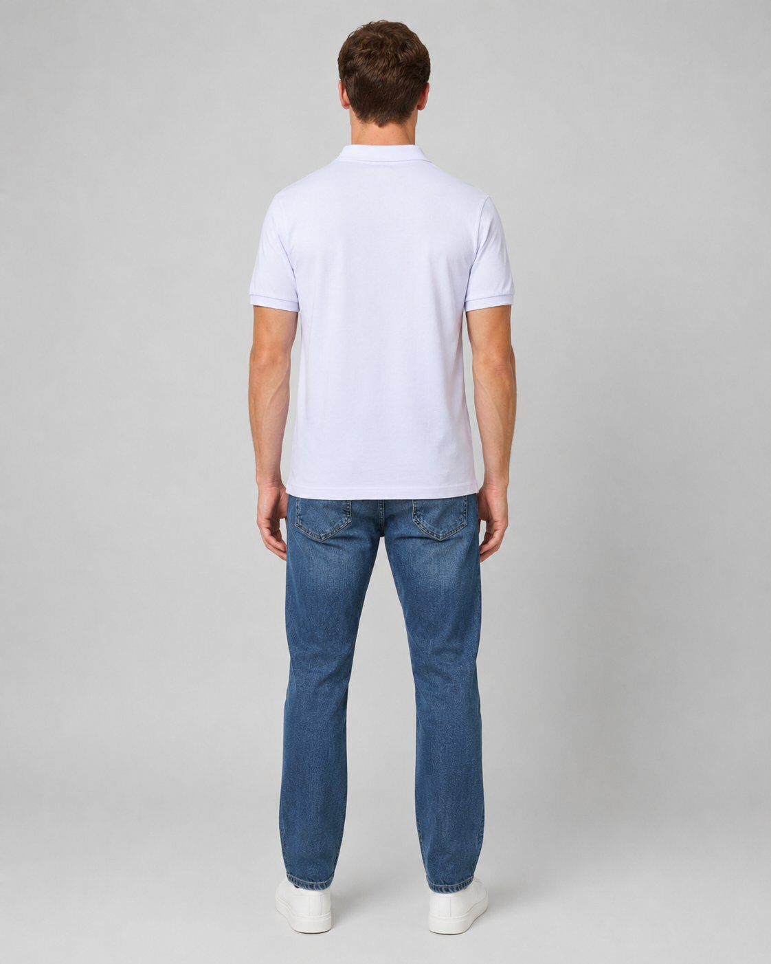 Grossista Mentex Homme - Polo Bianco Slim Classico