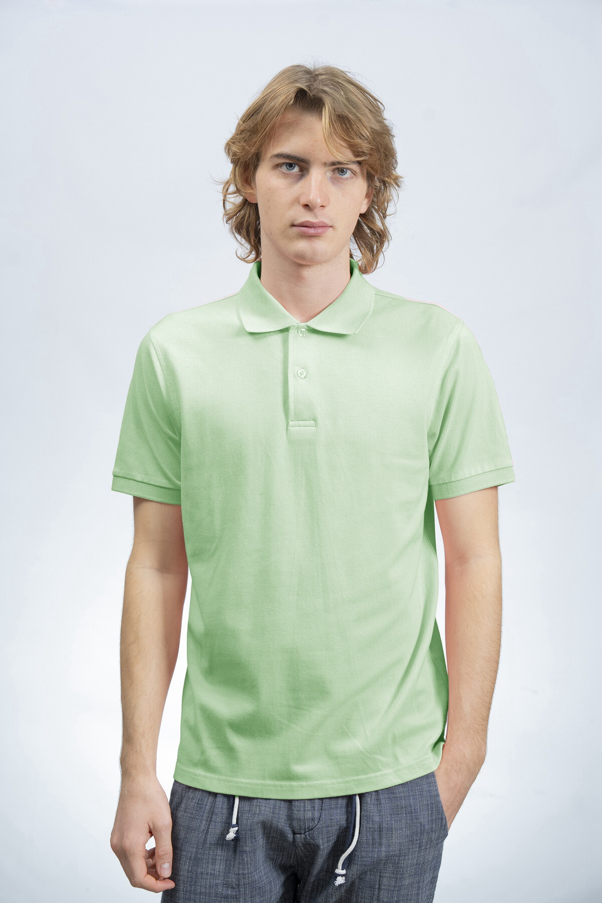Wholesaler Mentex Homme - Simple plain men's polo shirt