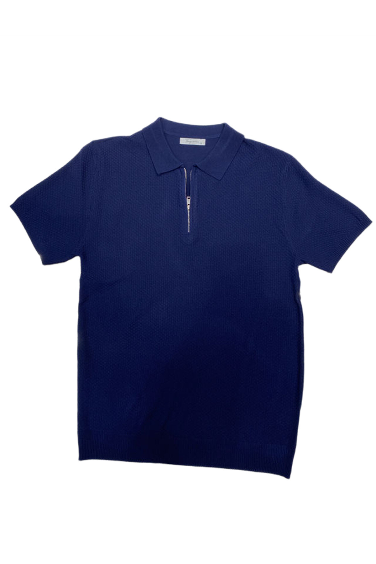 Wholesaler Mentex Homme - Men's mesh effect zip polo