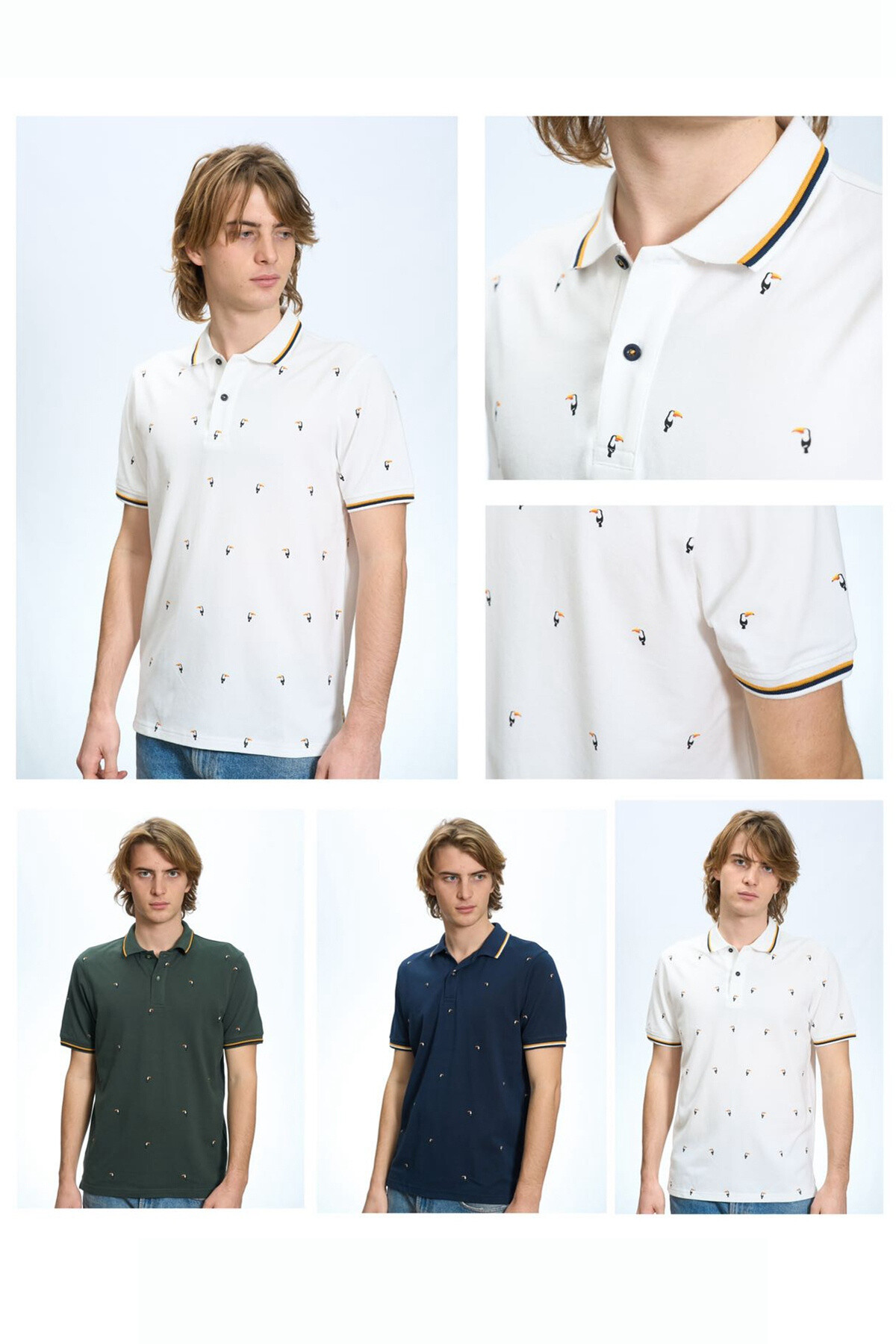 Grossista Mentex Homme - Polo maschile "Toucan" maschile
