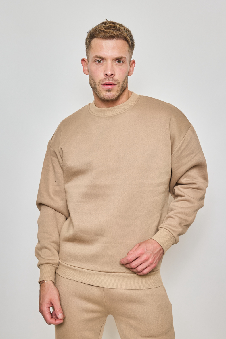 Grossista Mentex Homme - MAGLIA UOMO LISCIA A MANICA LUNGA E COLLO TONDO