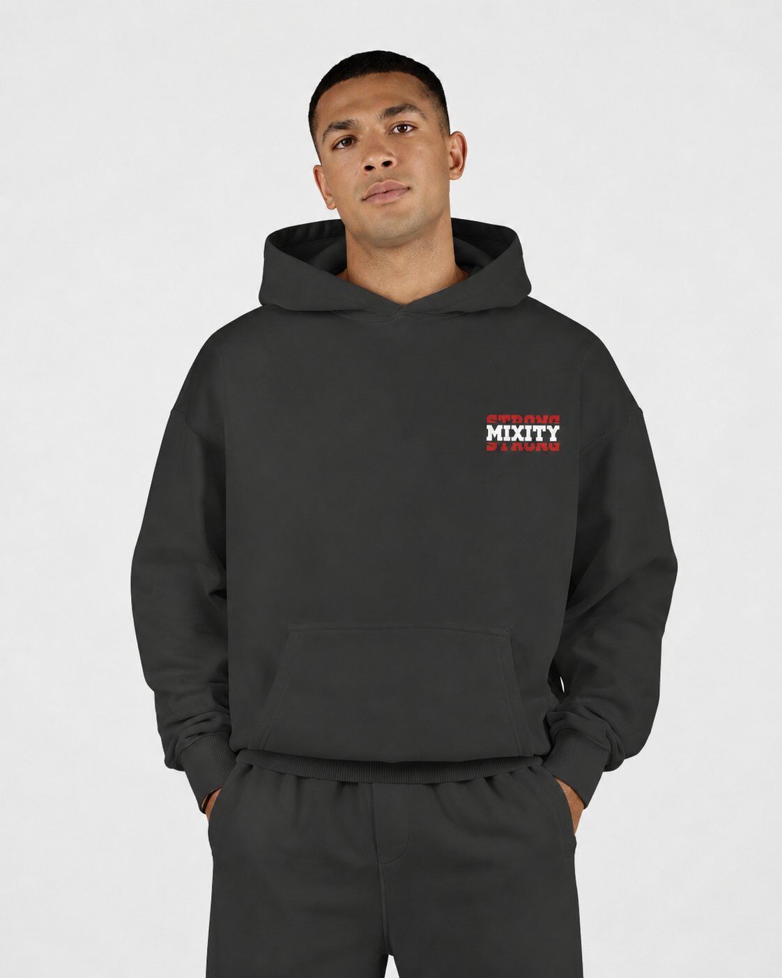Großhändler Mentex Homme - Streetwear Hoodie mit Logo & Print