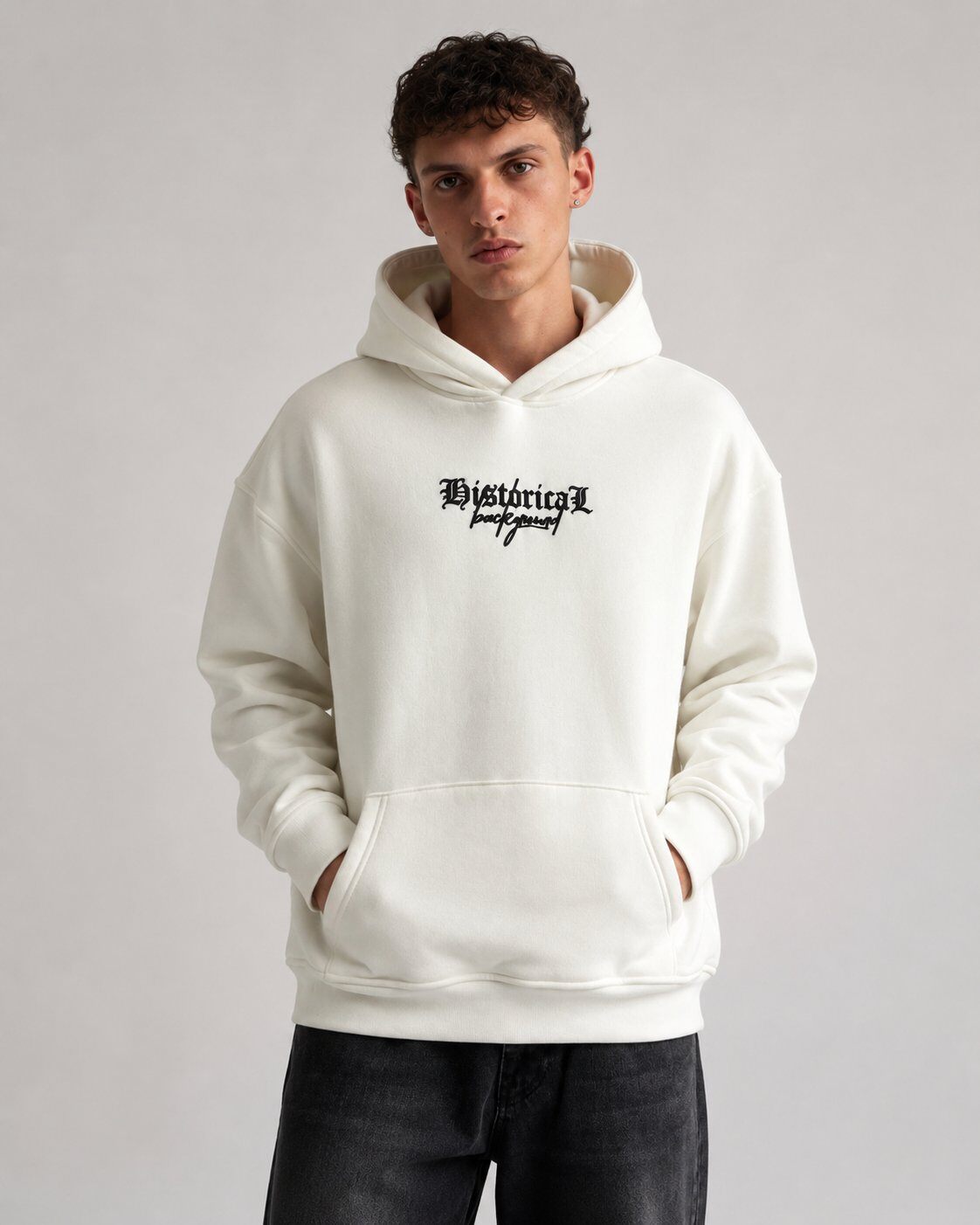 Großhändler Mentex Homme - Künstlerischer Street Back Hoodie