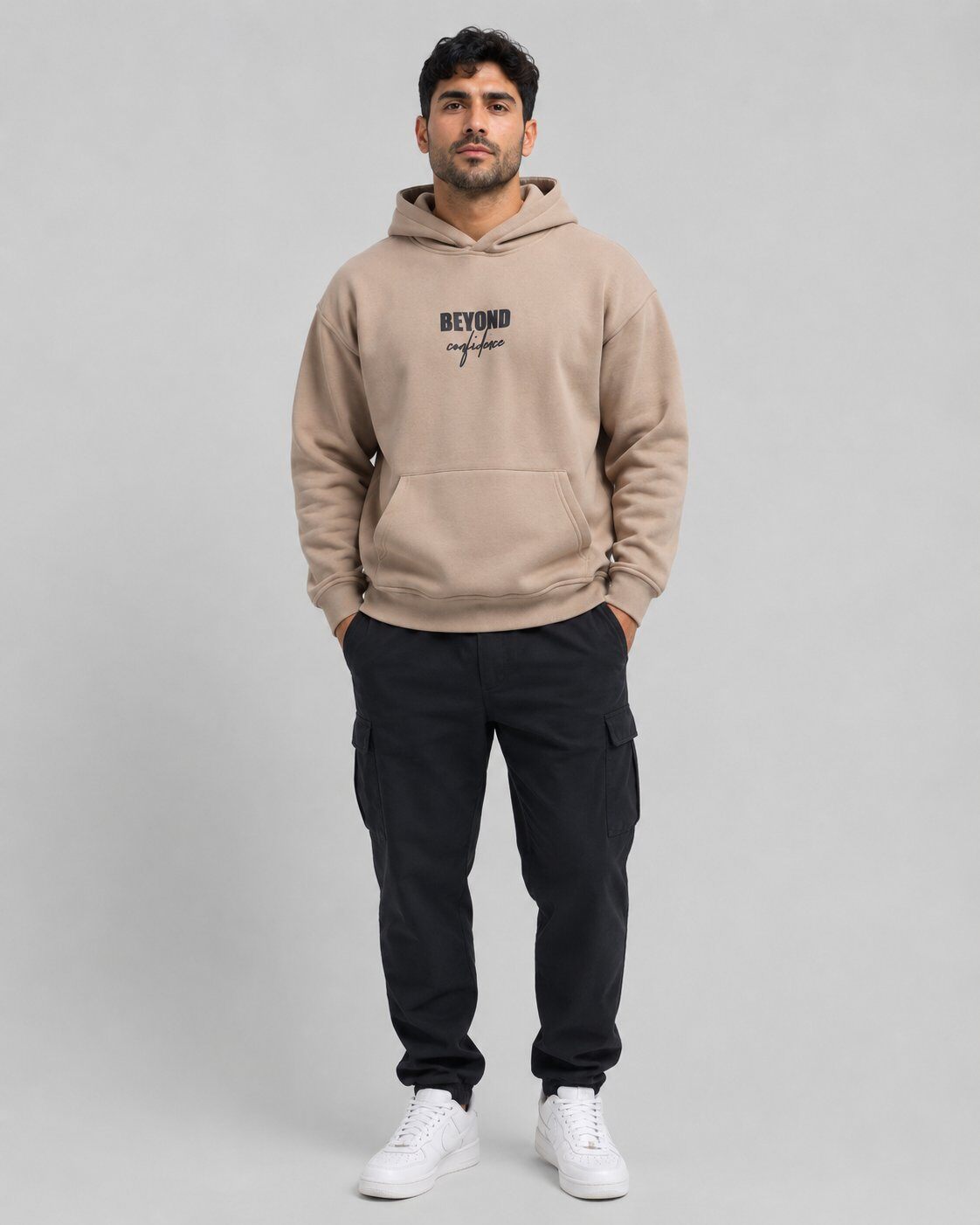 Grossista Mentex Homme - Felpa Beyond Grigio Scuro