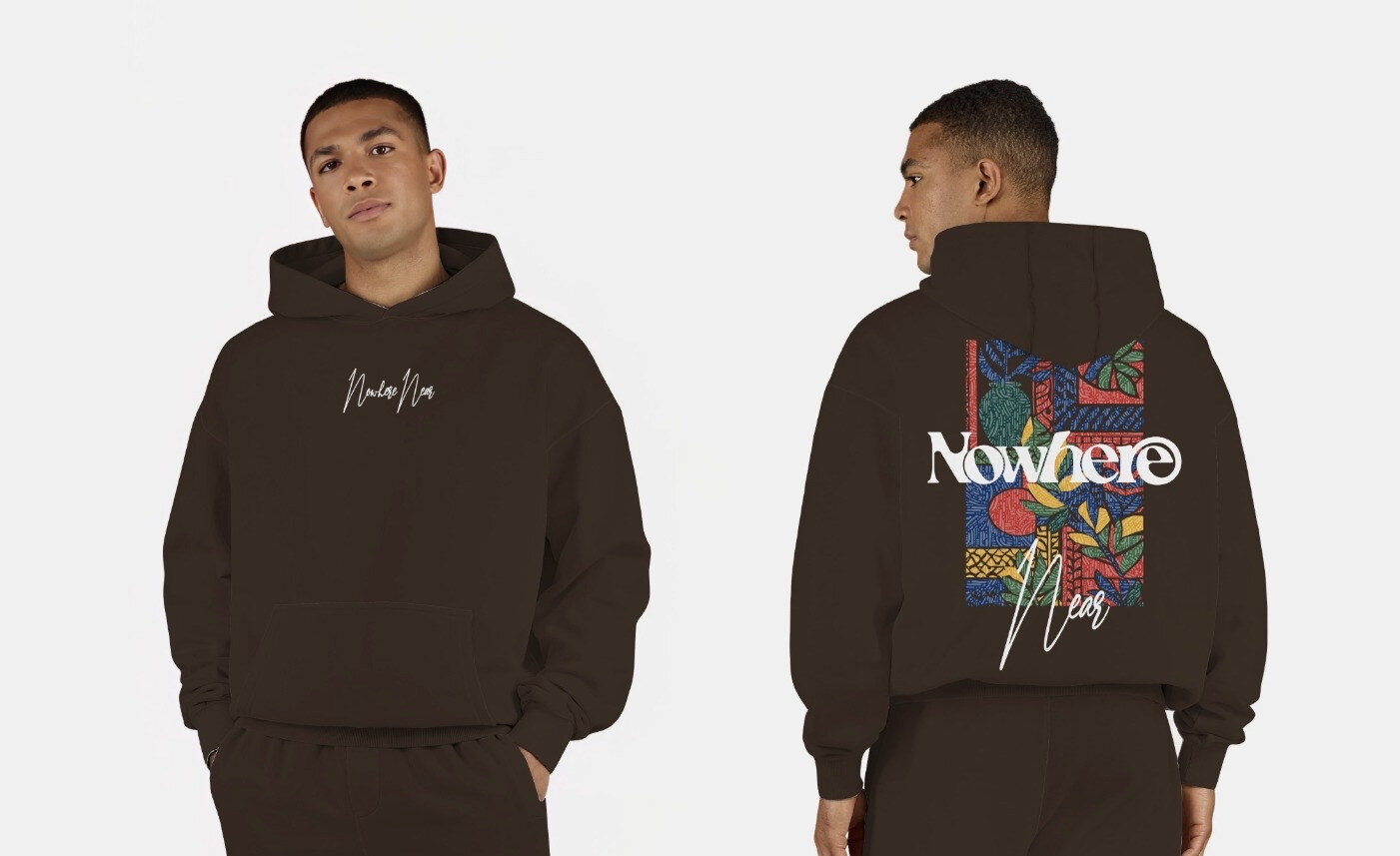Wholesaler Mentex Homme - MIXITY Contemporary Art Back Hoodie