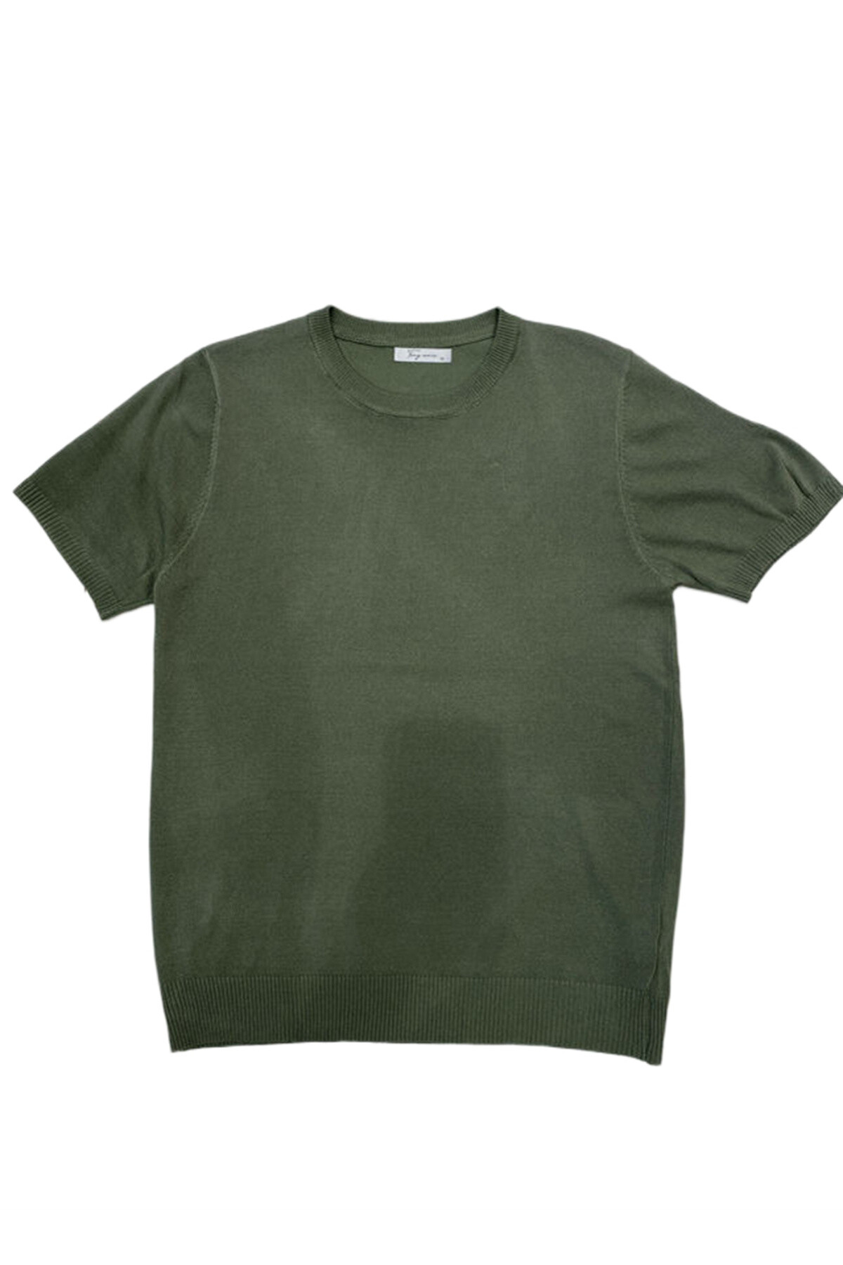 Wholesaler Mentex Homme - Solid color men's round neck short sleeve sweater