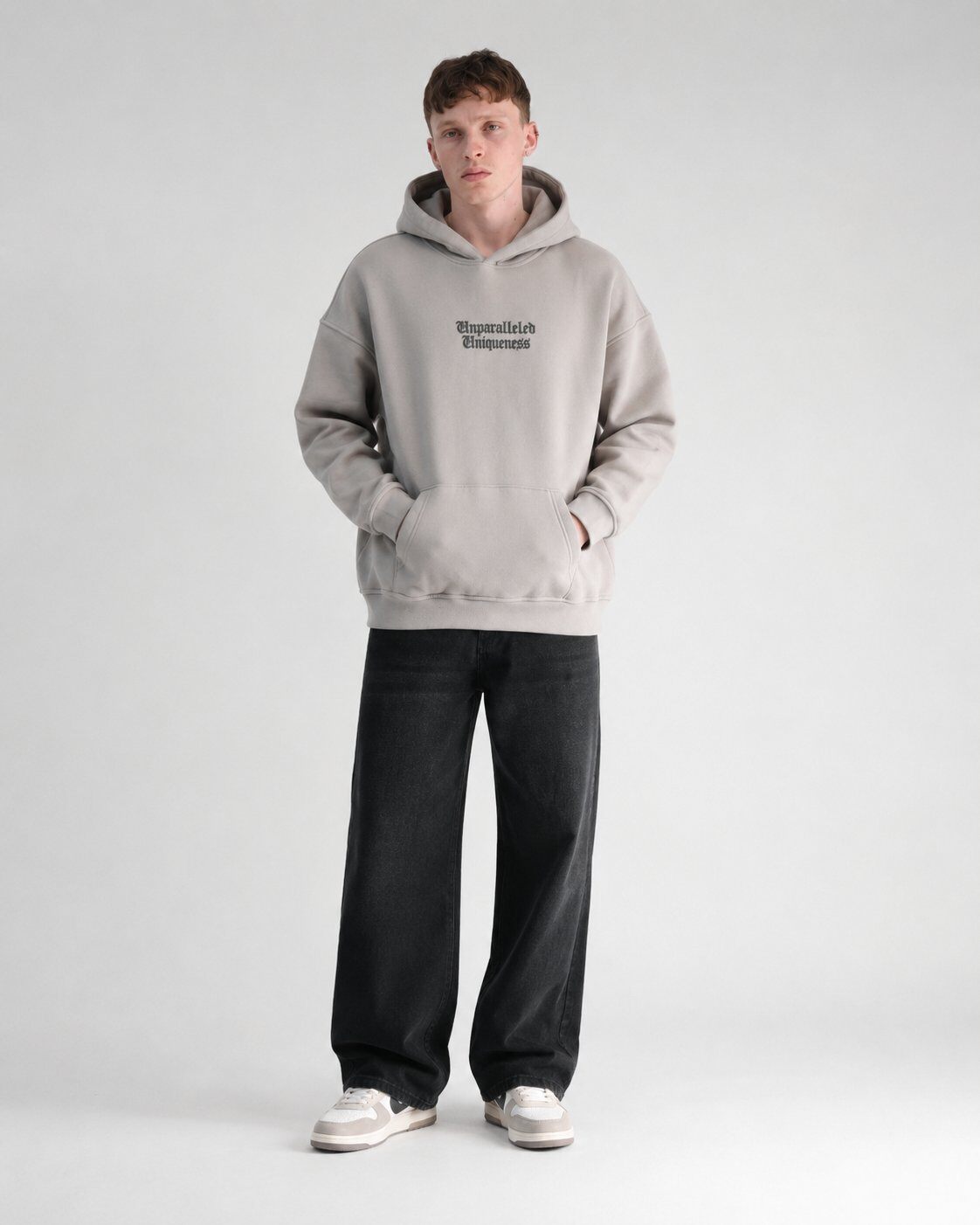Mayorista Mentex Homme - Sudadera Beige Street con Estampado en la Espalda