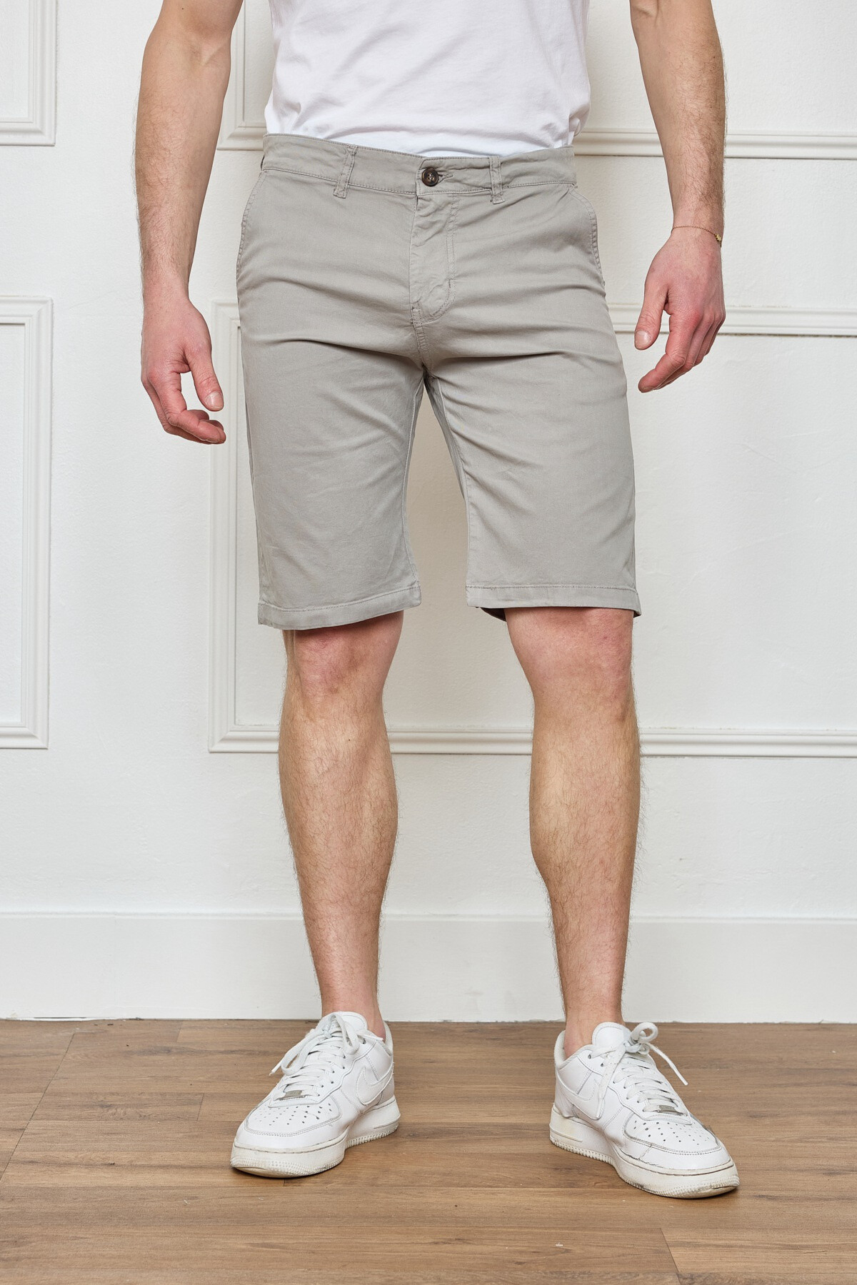 Mayorista Mentex Homme - Bermuda Simple Uni Man Dos bolsillos traseros abotonados