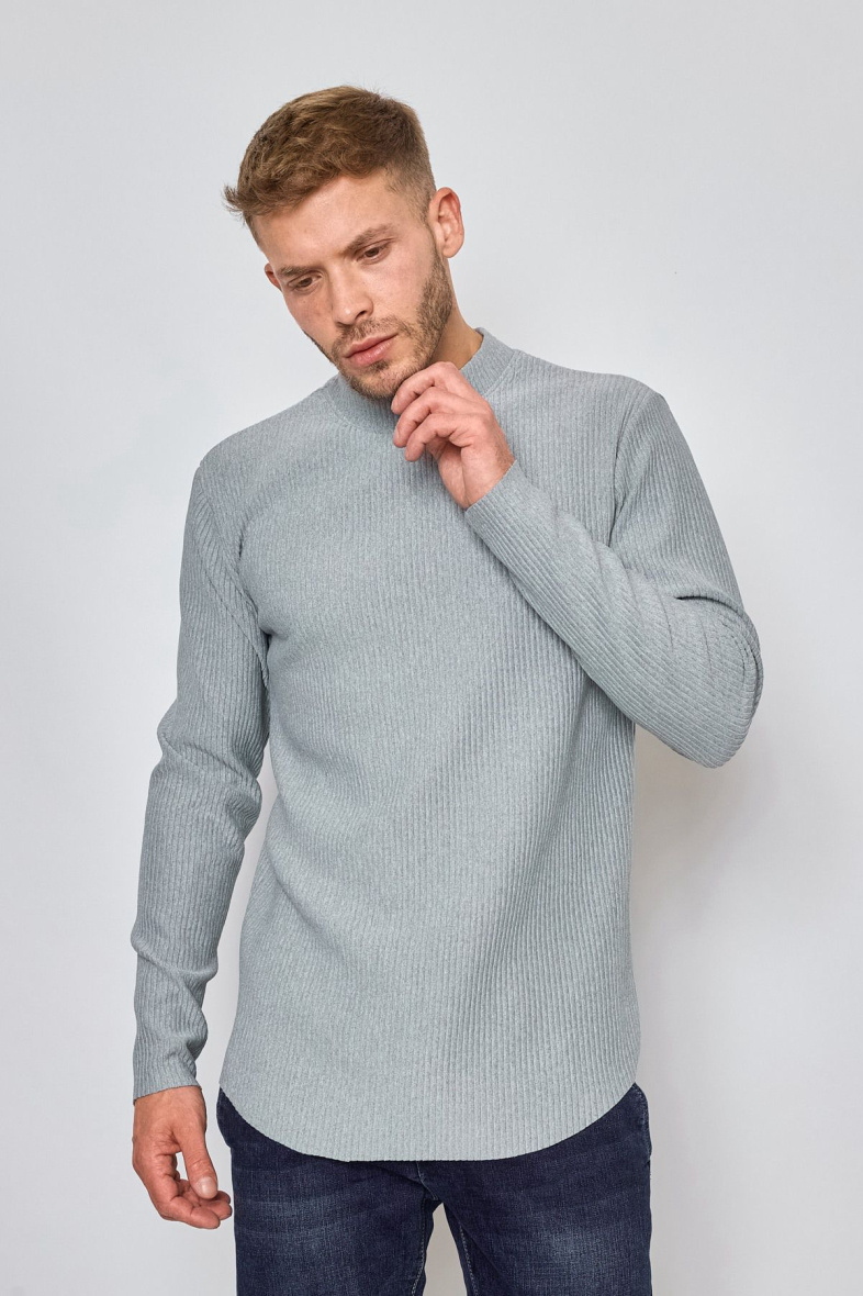 Grossista Mentex Homme - T-SHIRT a maniche lunghe girocollo
